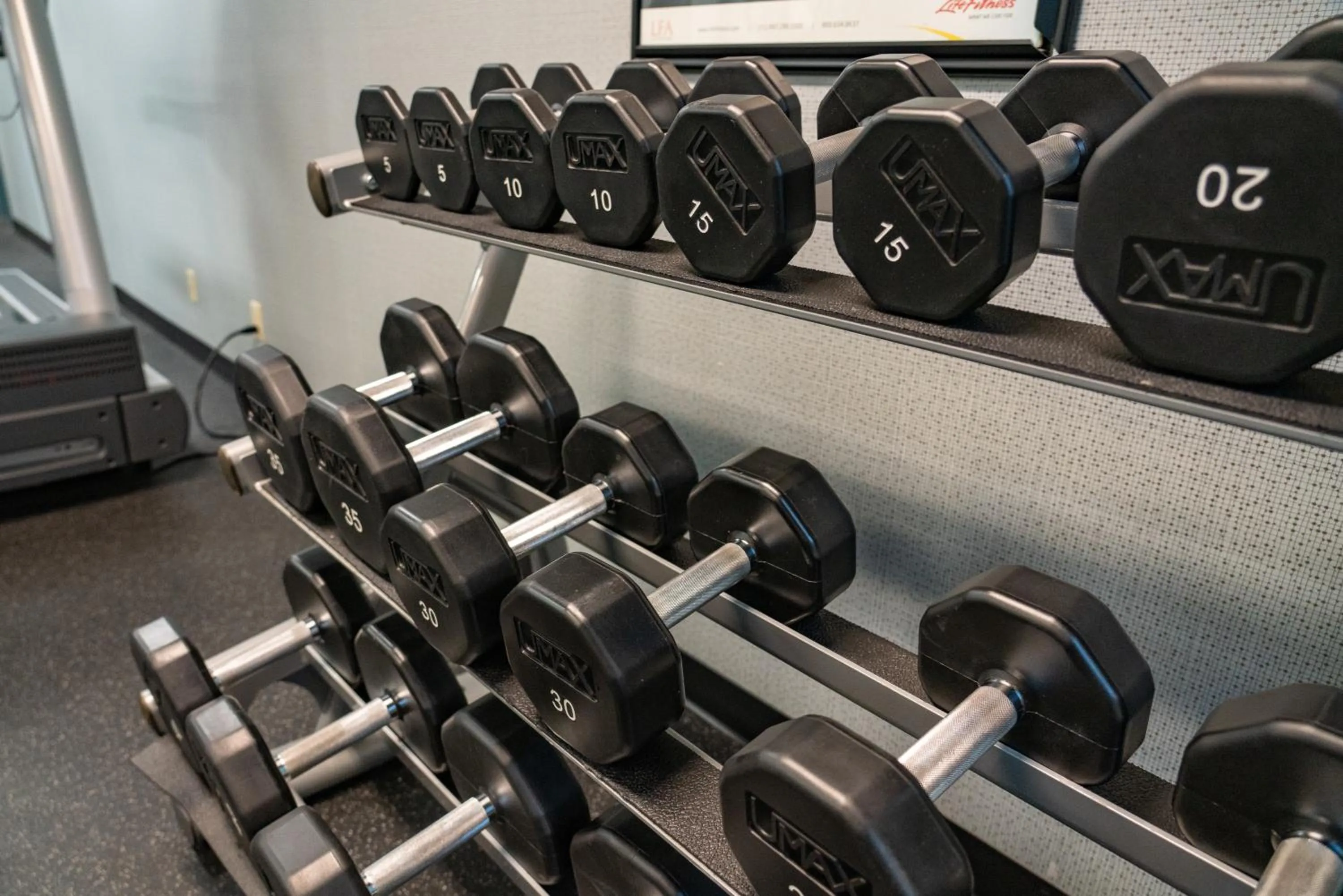Fitness centre/facilities in The Rundlestone Lodge