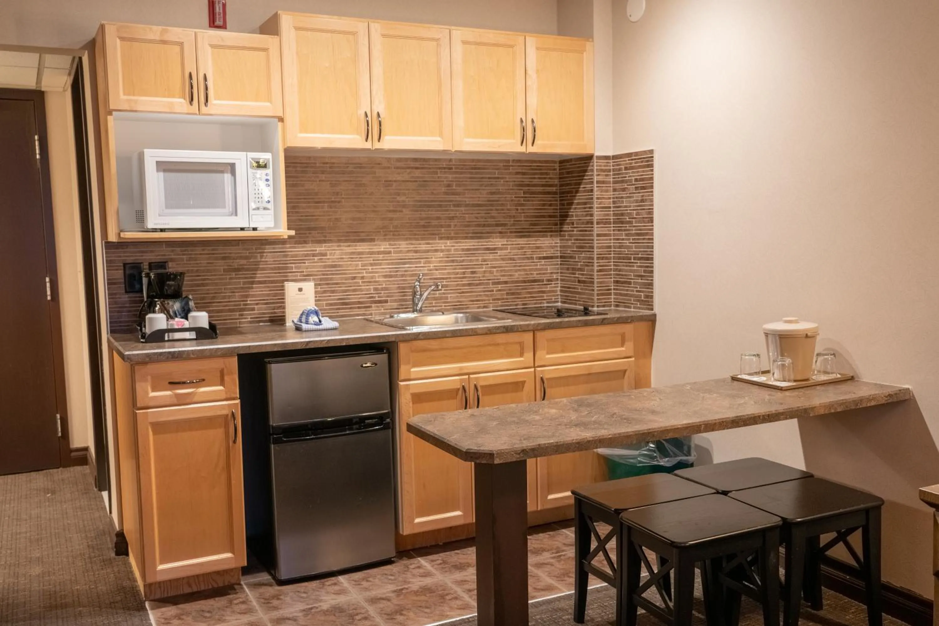 Dining area in The Rundlestone Lodge