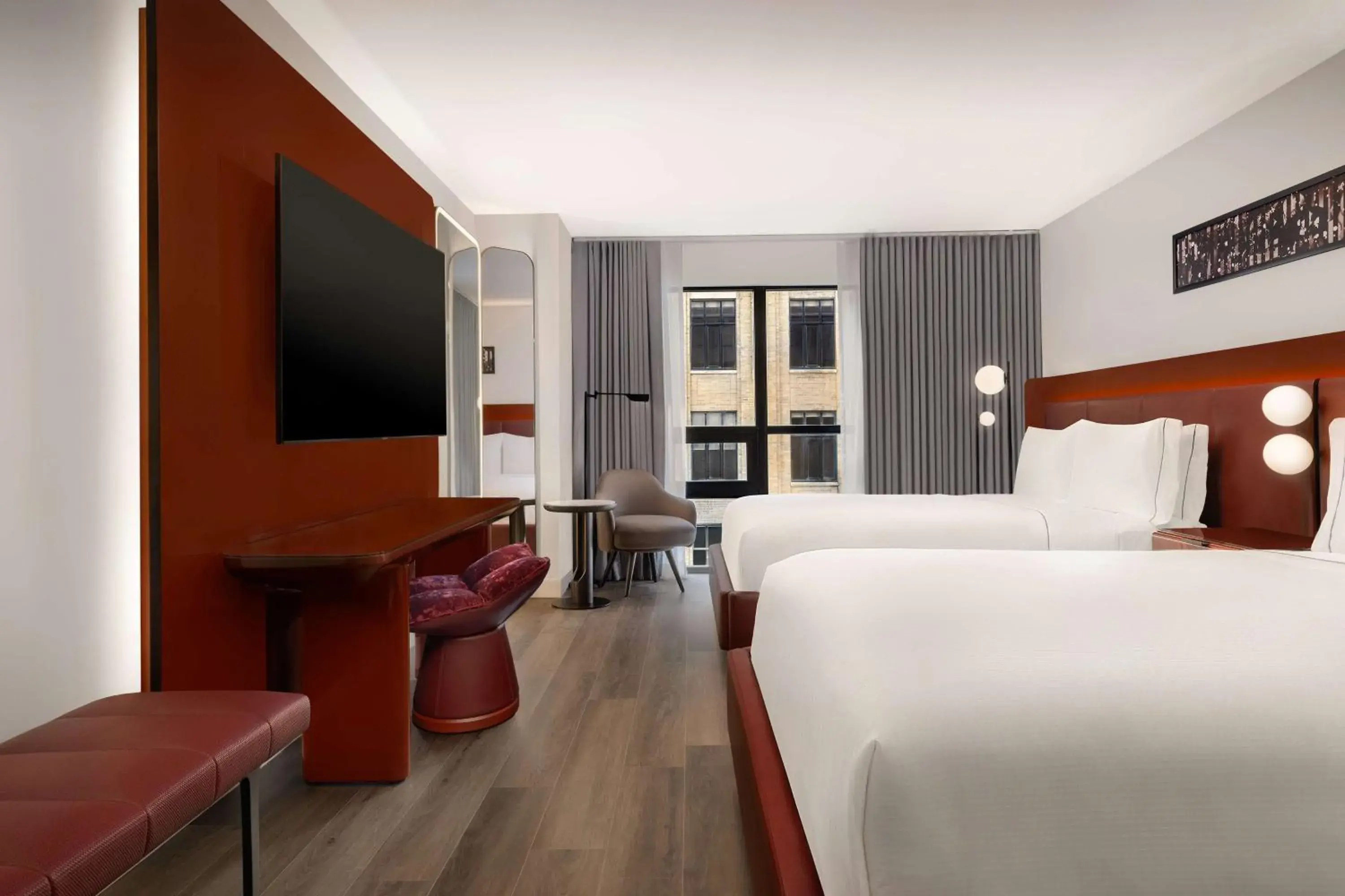 Bed in Revery Toronto Downtown, Curio Collection by Hilton Bed in Revery Toronto Downtown, Curio Collection by Hilton