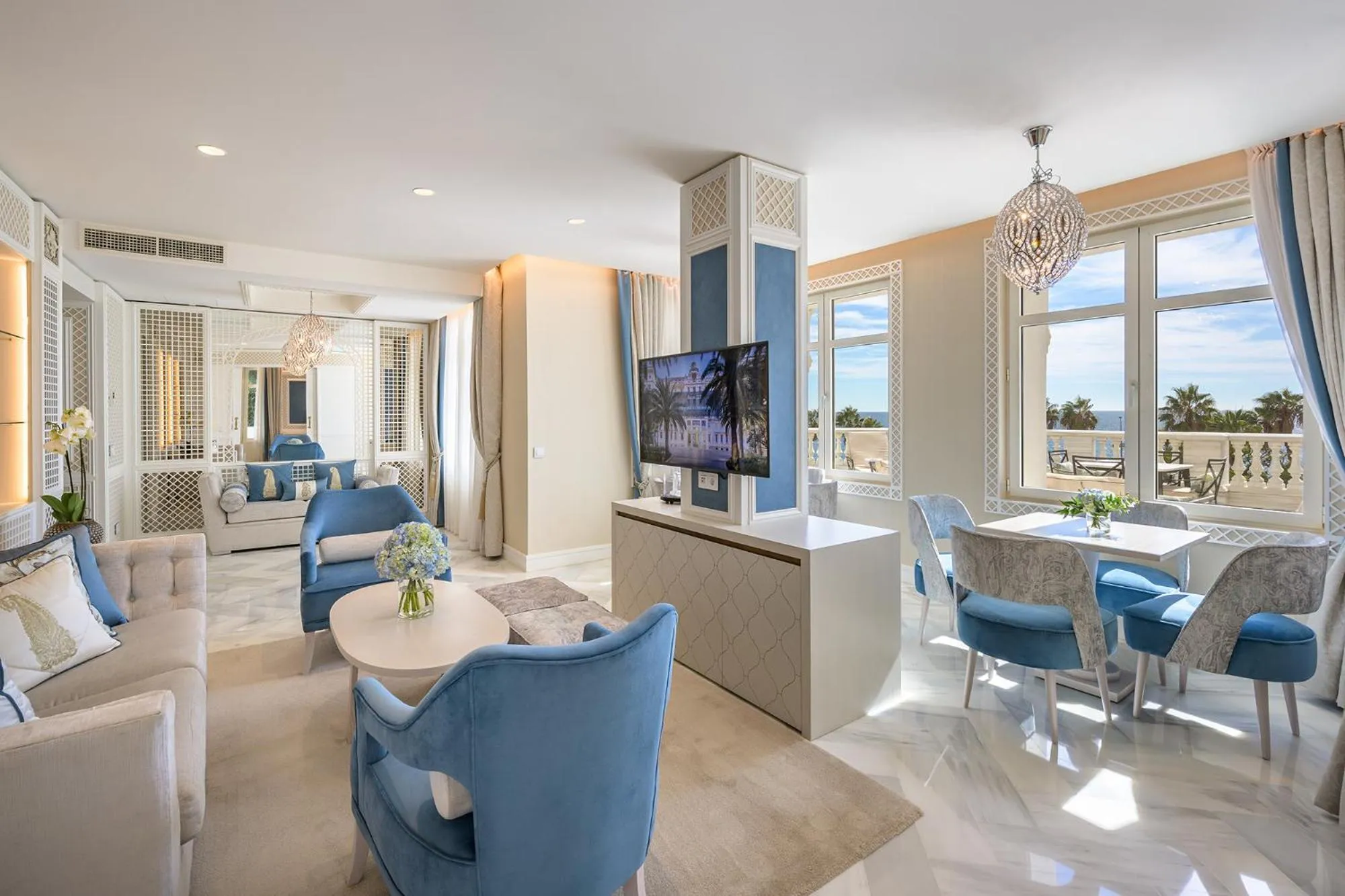 Living room in Gran Hotel Miramar GL