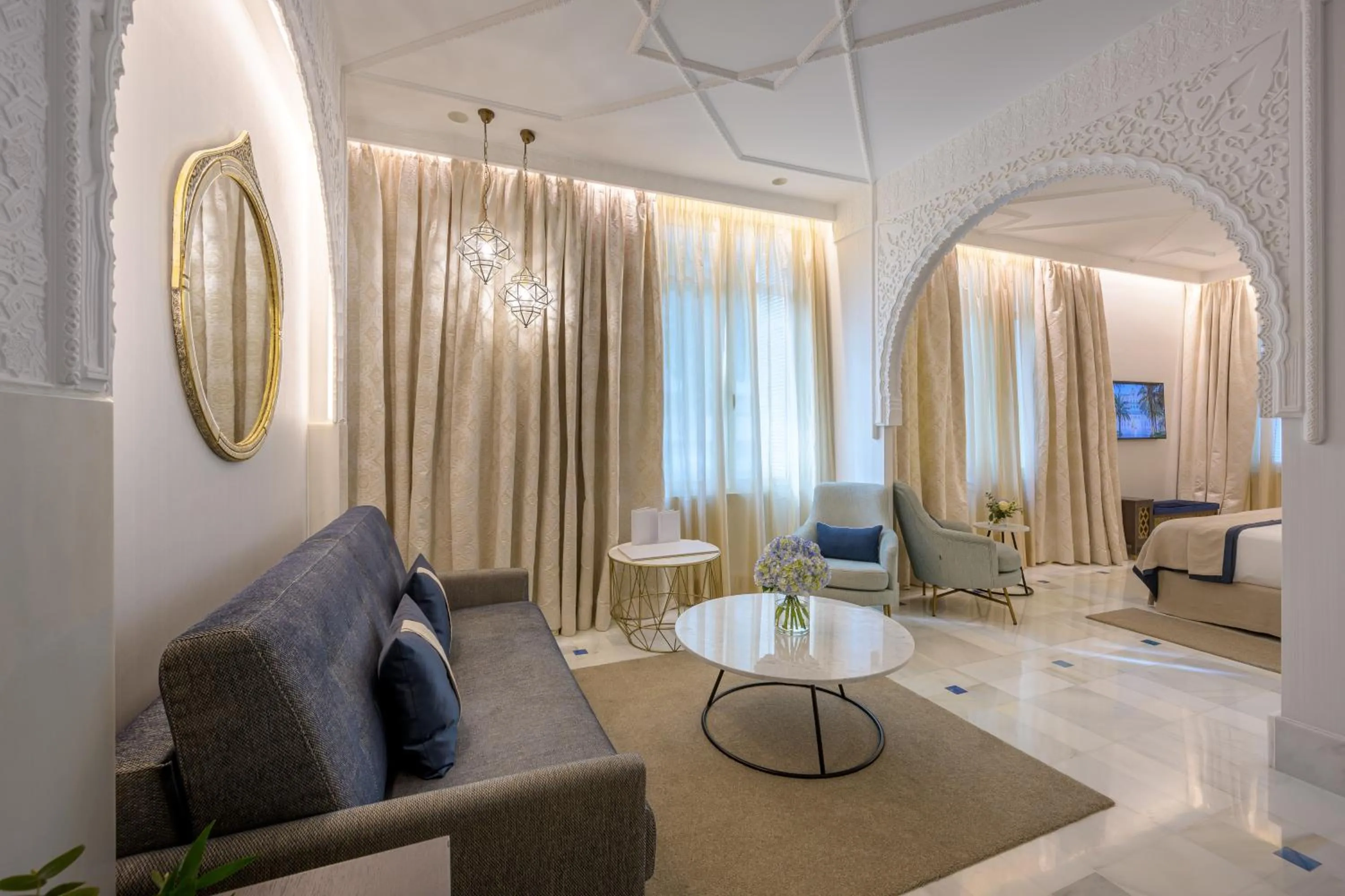 Living room in Gran Hotel Miramar GL