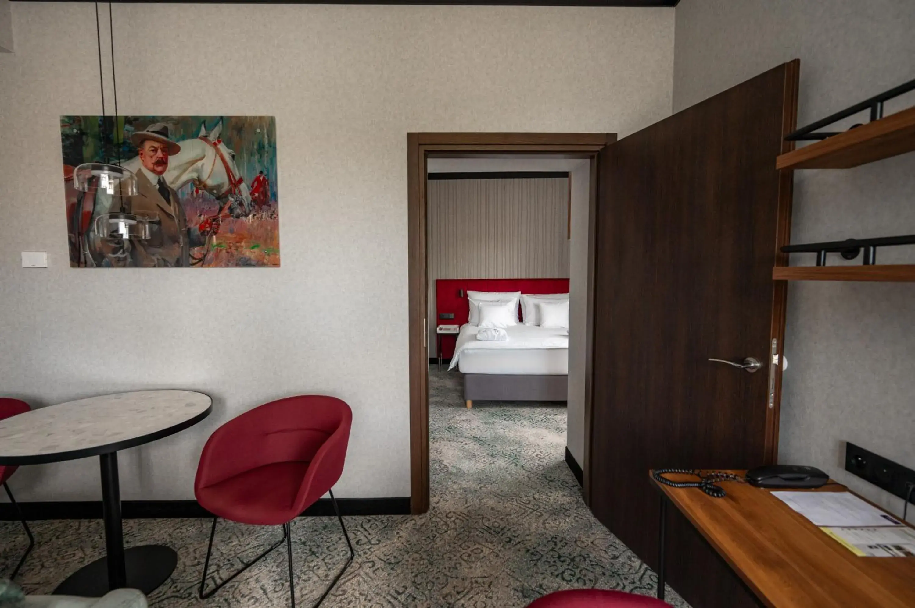 Bed in Hotel Kossak Bed in Hotel Kossak