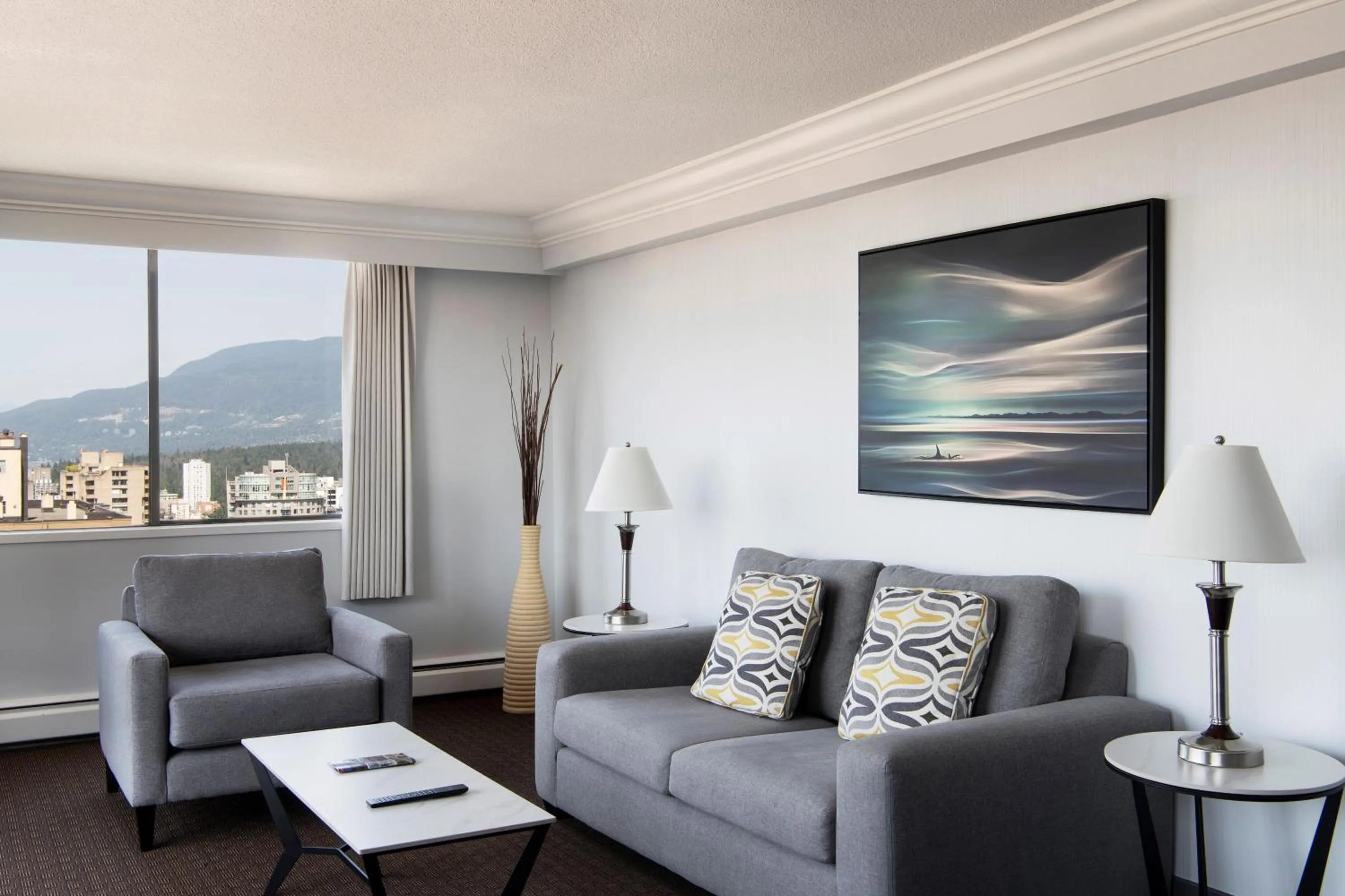 Living room in Century Plaza Hotel