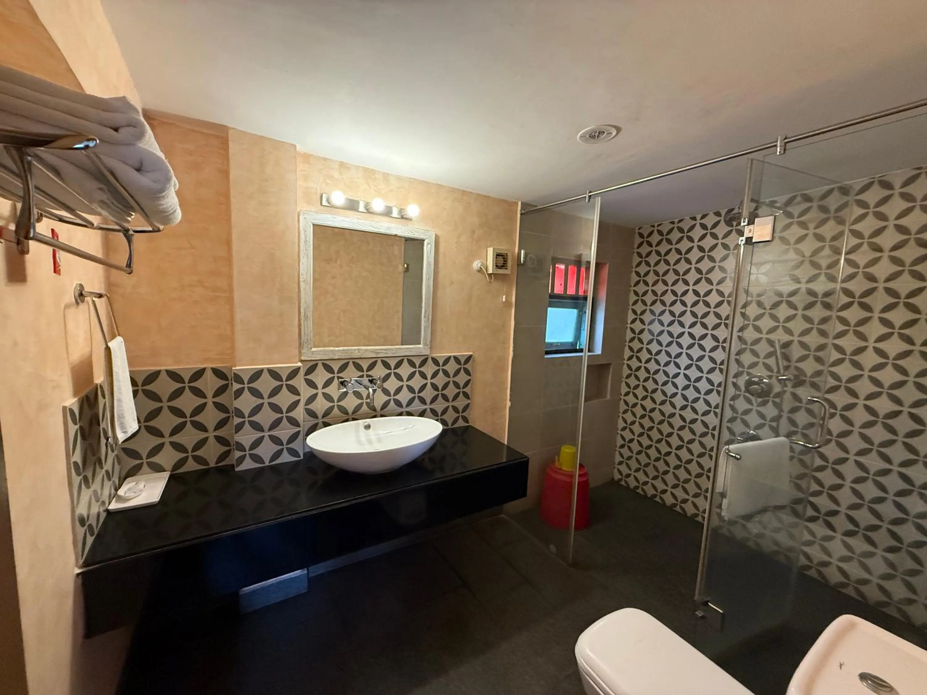 Toilet in Lar Amorosa Boutique Hotel - Goa