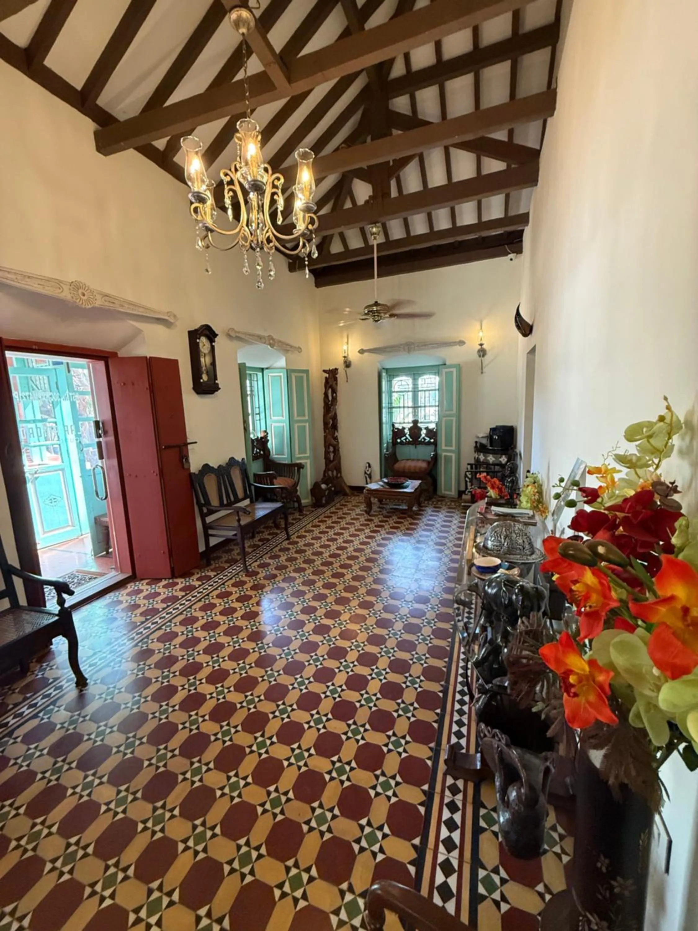 Living room in Lar Amorosa Boutique Hotel - Goa