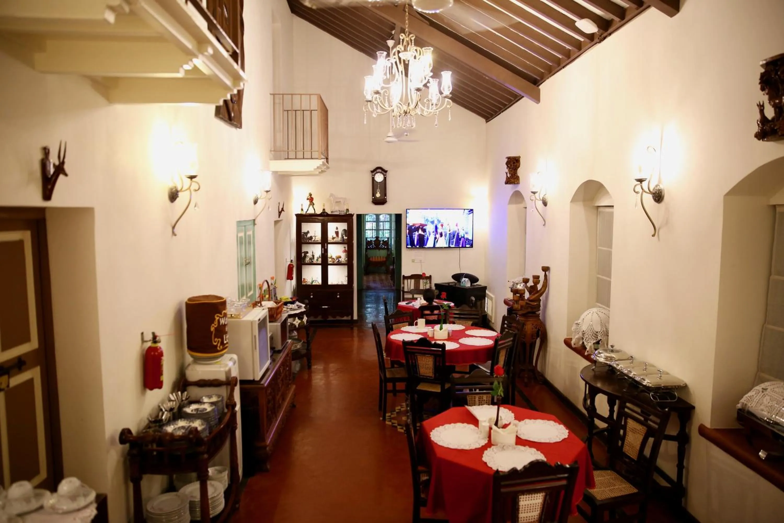 Dining area in Lar Amorosa Boutique Hotel - Goa