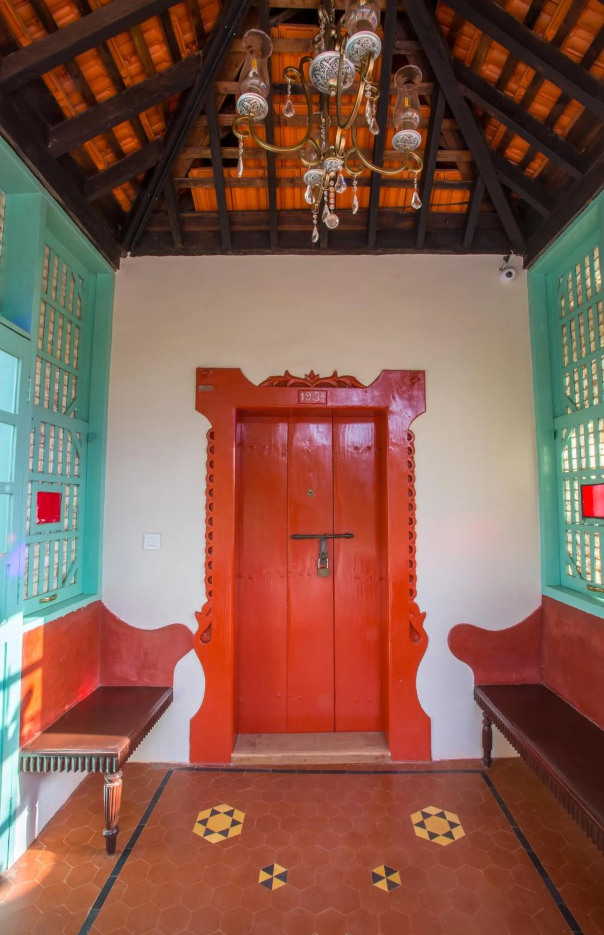 Patio in Lar Amorosa Boutique Hotel - Goa