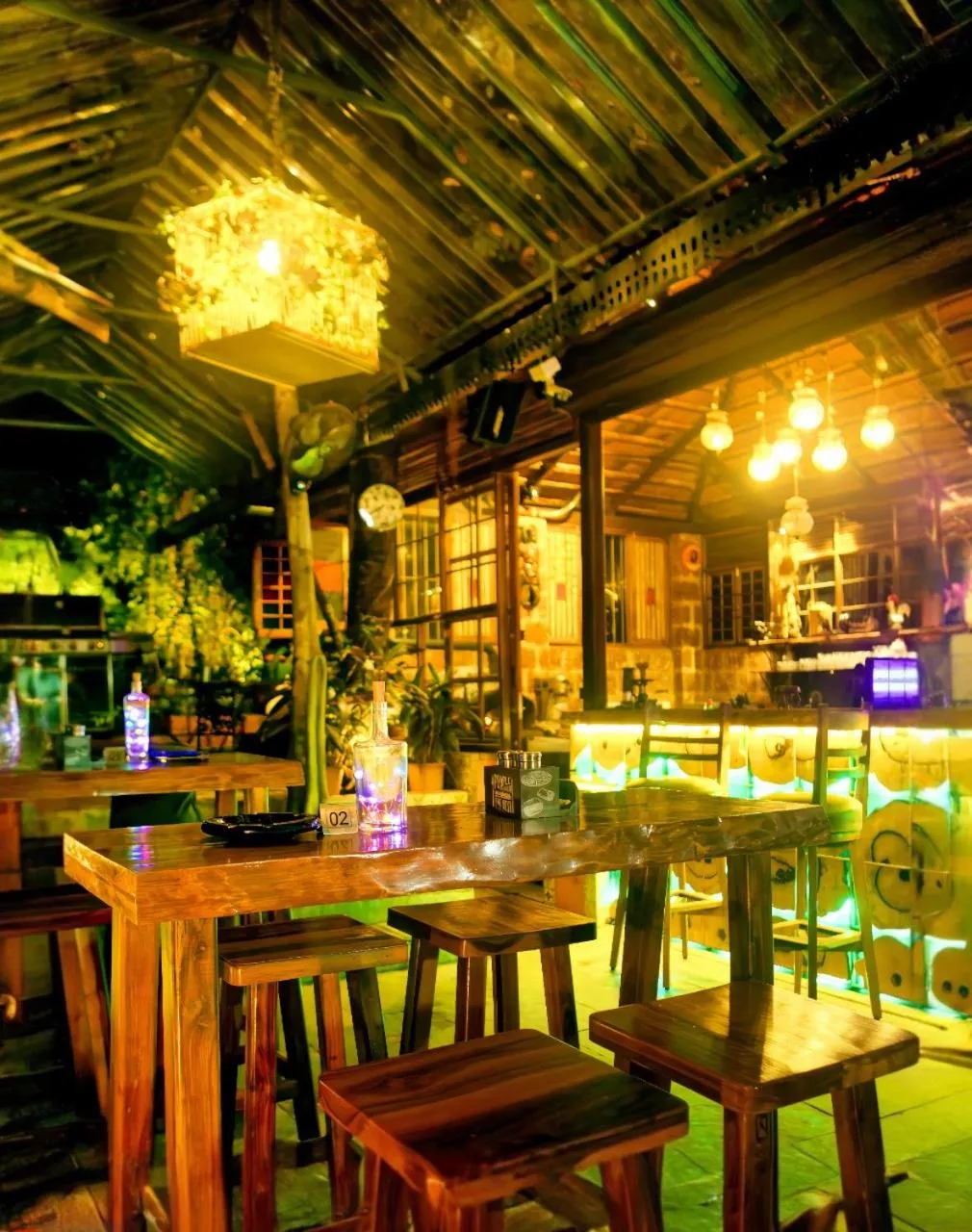Lounge or bar in Lar Amorosa Boutique Hotel - Goa