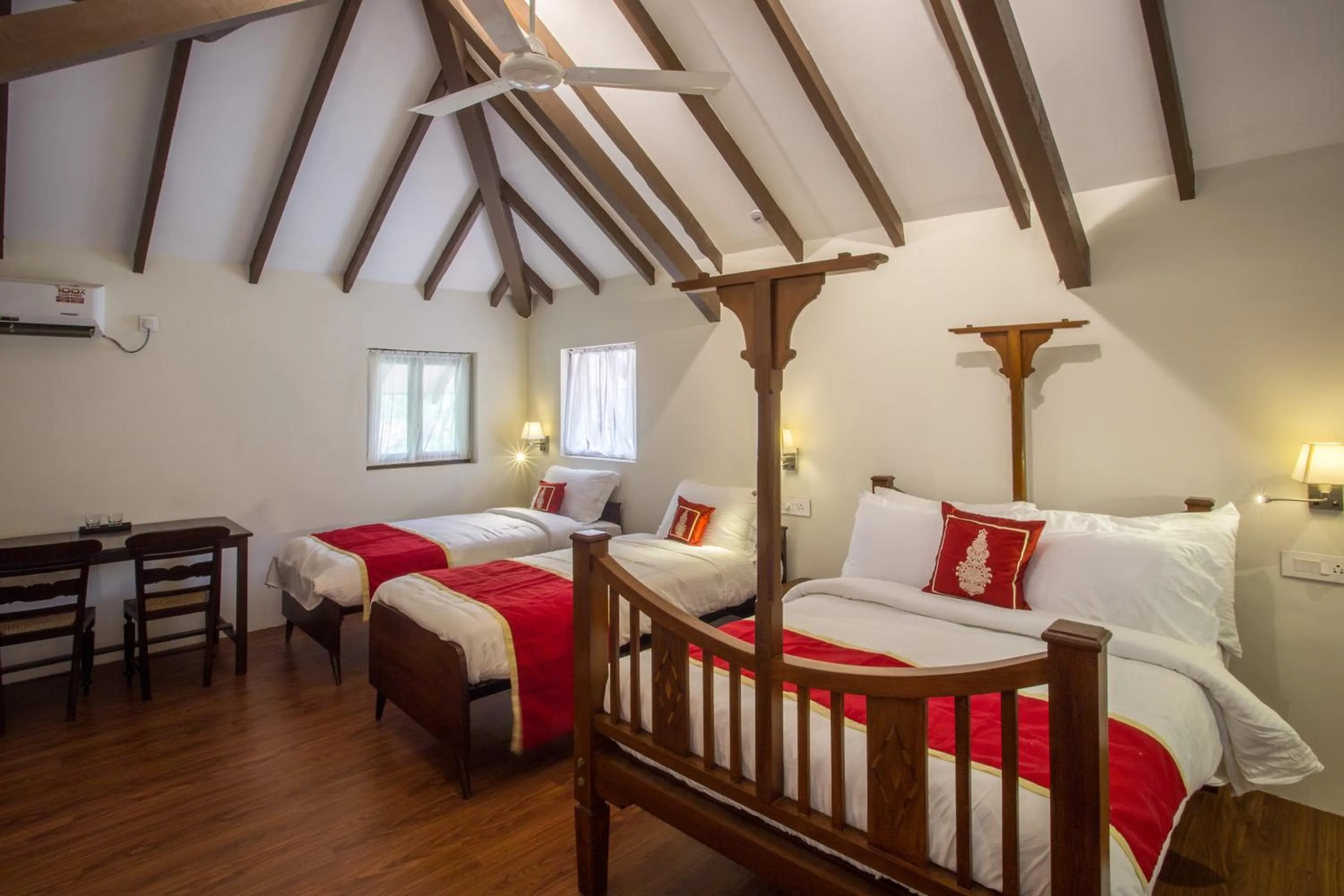 Bedroom, Bed in Lar Amorosa Boutique Hotel - Goa