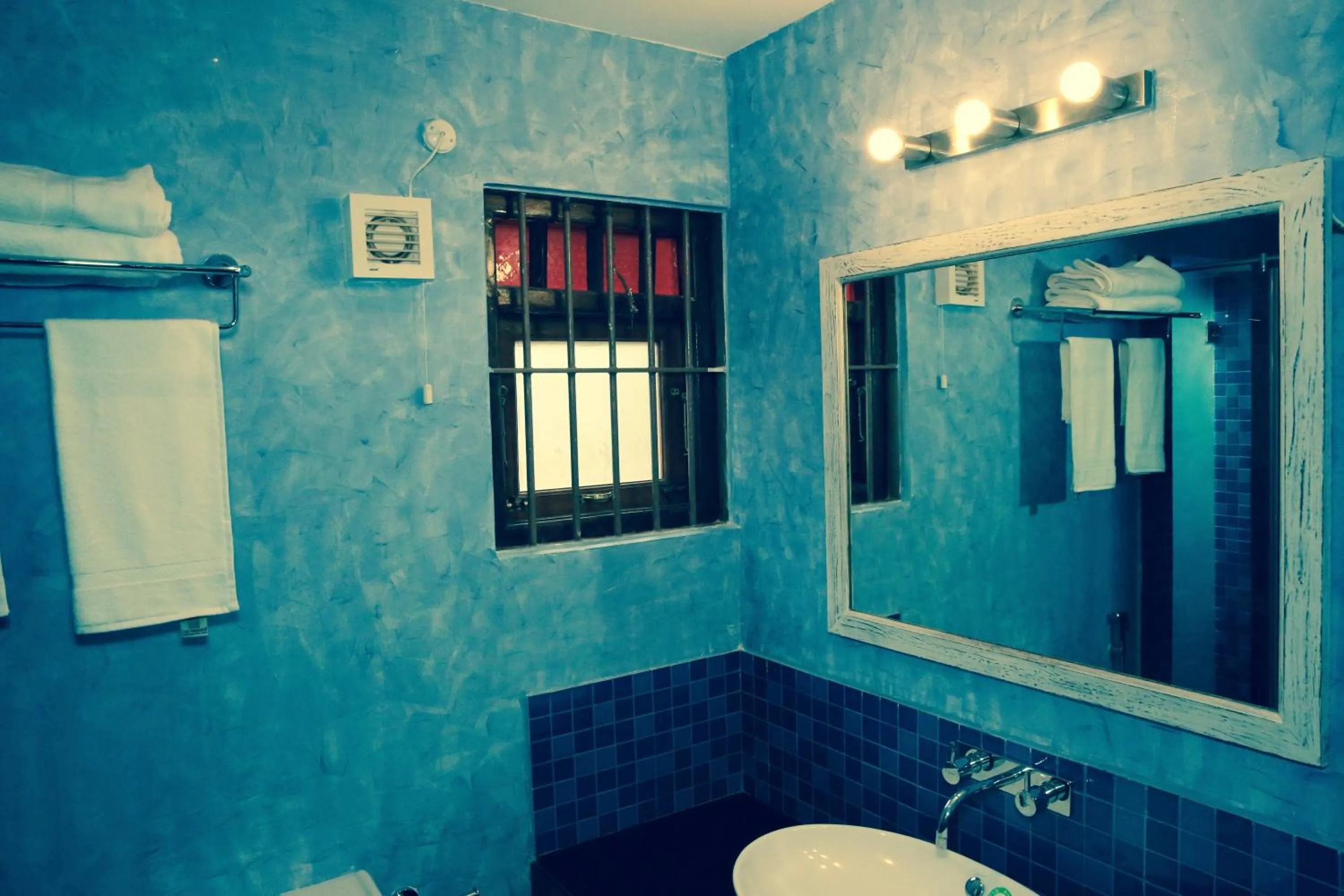 Bathroom in Lar Amorosa Boutique Hotel - Goa