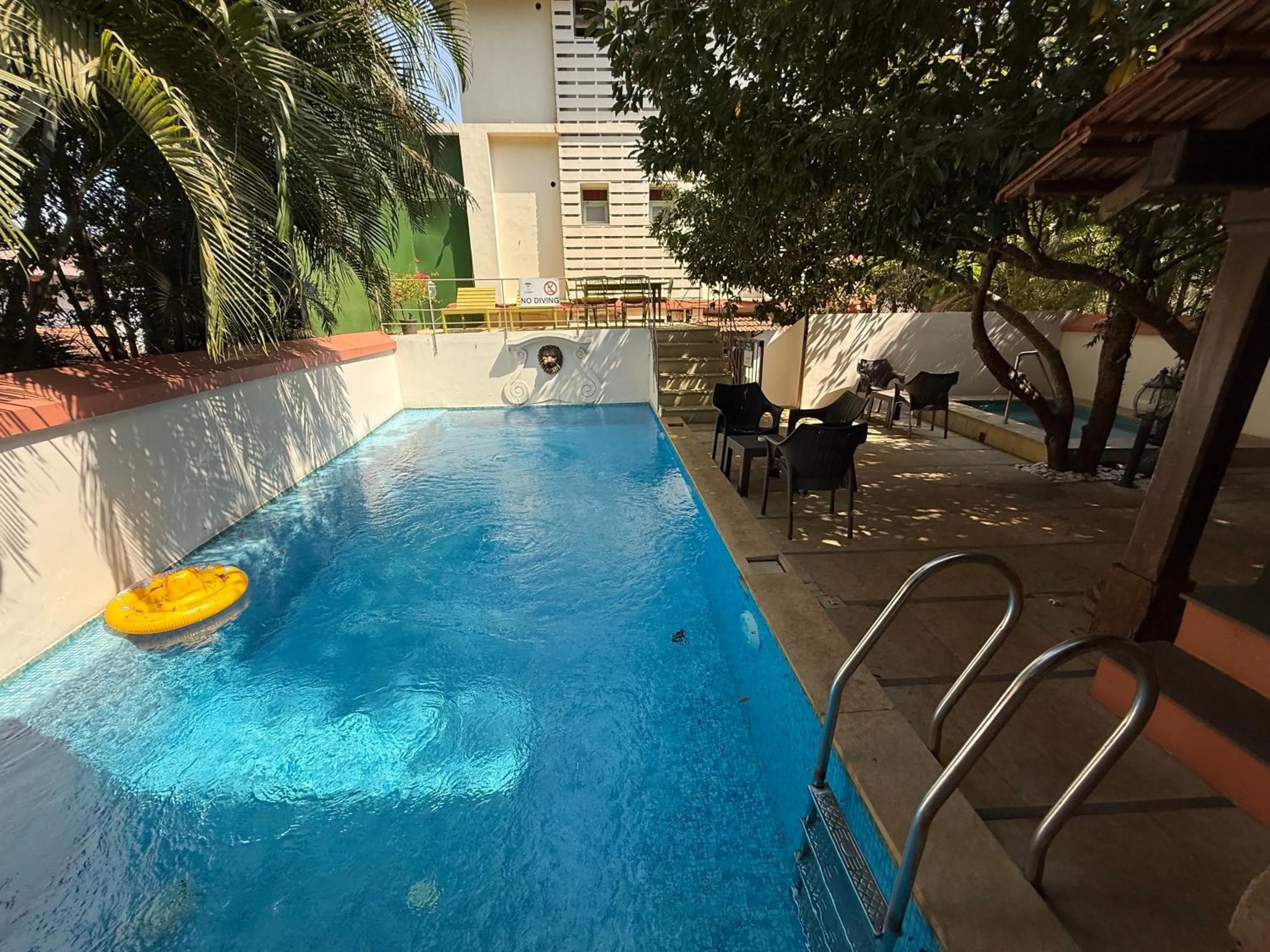 Patio in Lar Amorosa Boutique Hotel - Goa