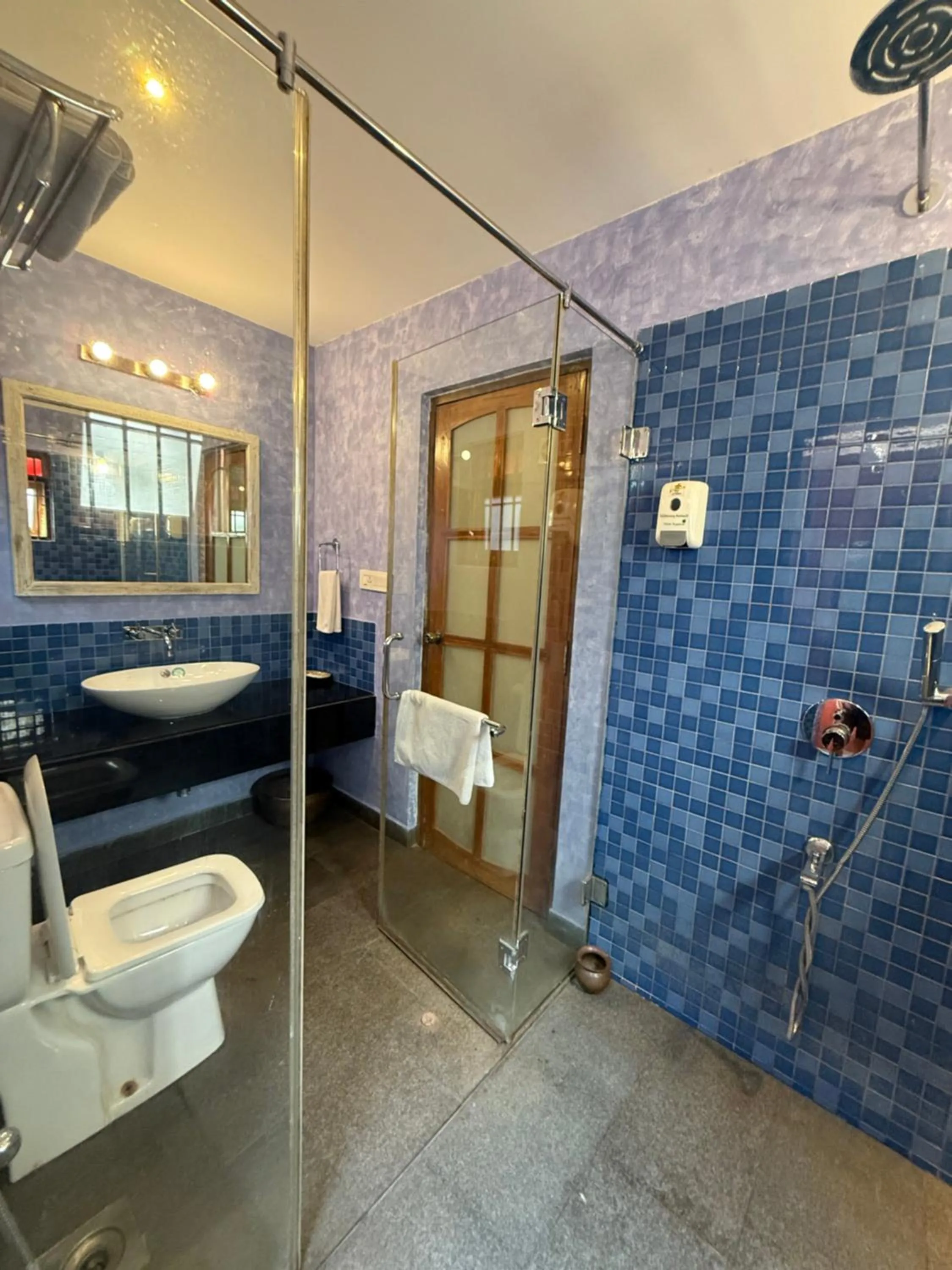 Bathroom in Lar Amorosa Boutique Hotel - Goa