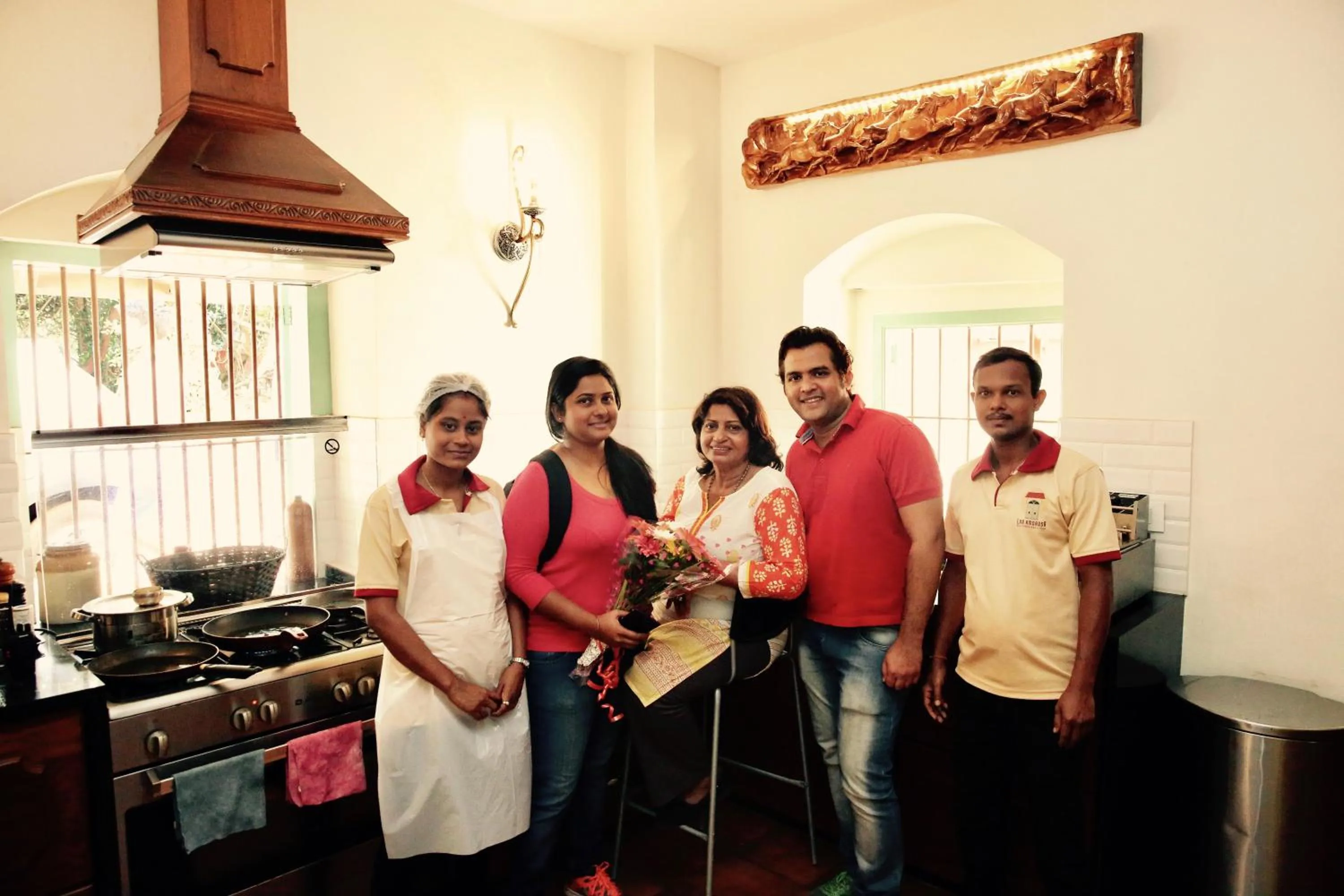 Staff in Lar Amorosa Boutique Hotel - Goa