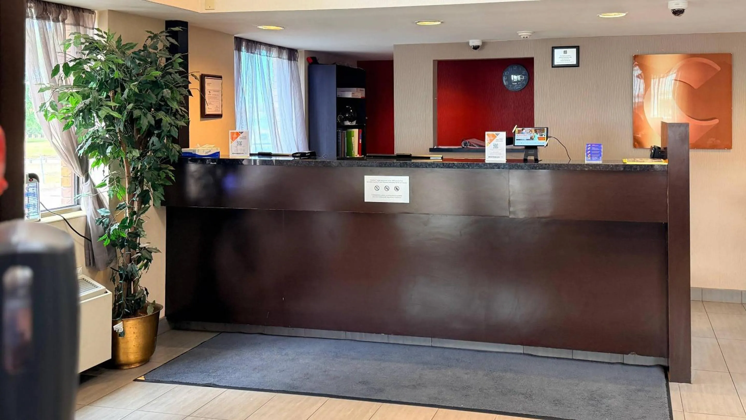 Lobby or reception in Comfort Inn