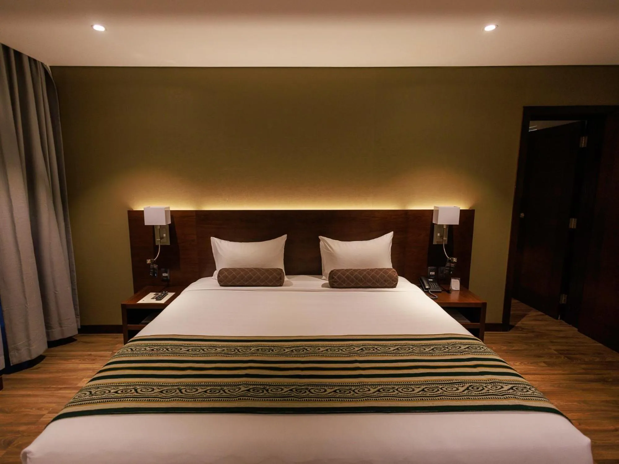 Bed in Hotel Rennova