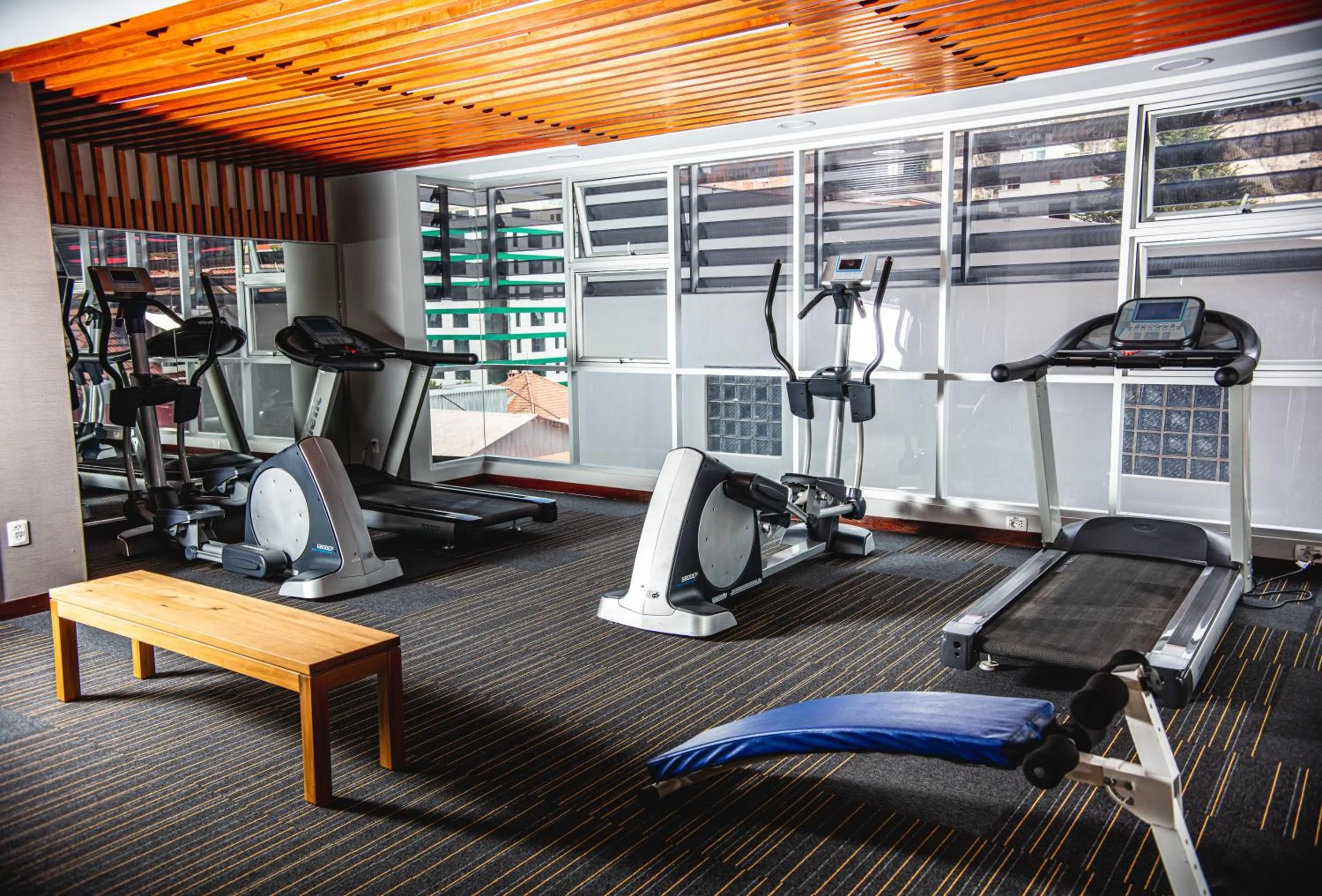 Fitness centre/facilities in Hotel Rennova