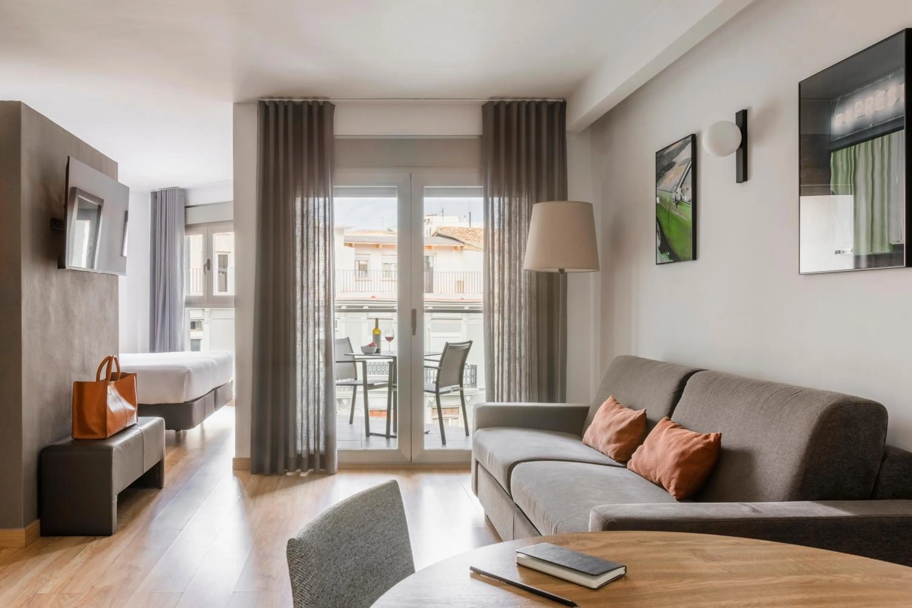 Living room in Parker The Urban Flats