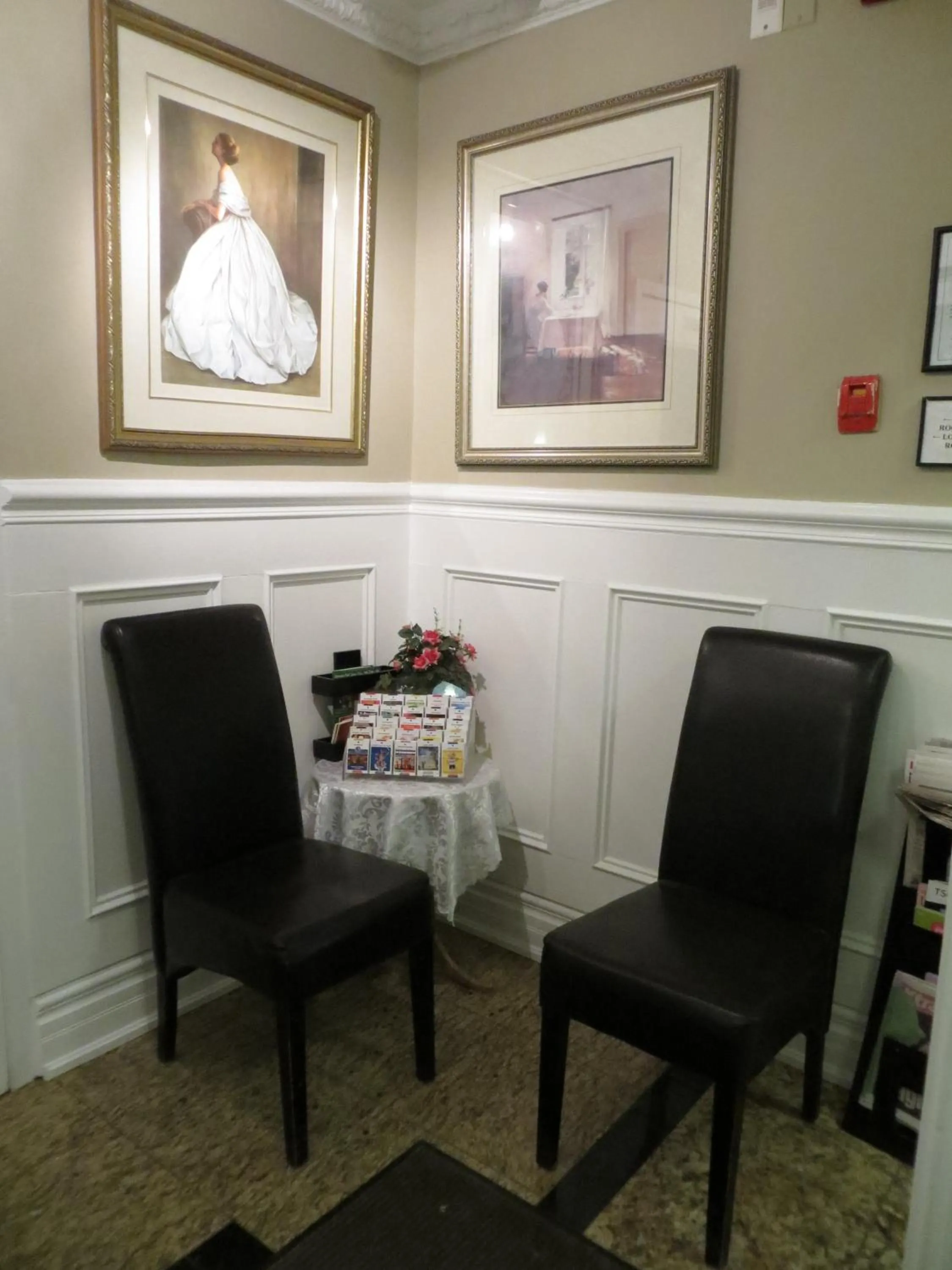 Decorative detail in Victoria's Mansion Guest House