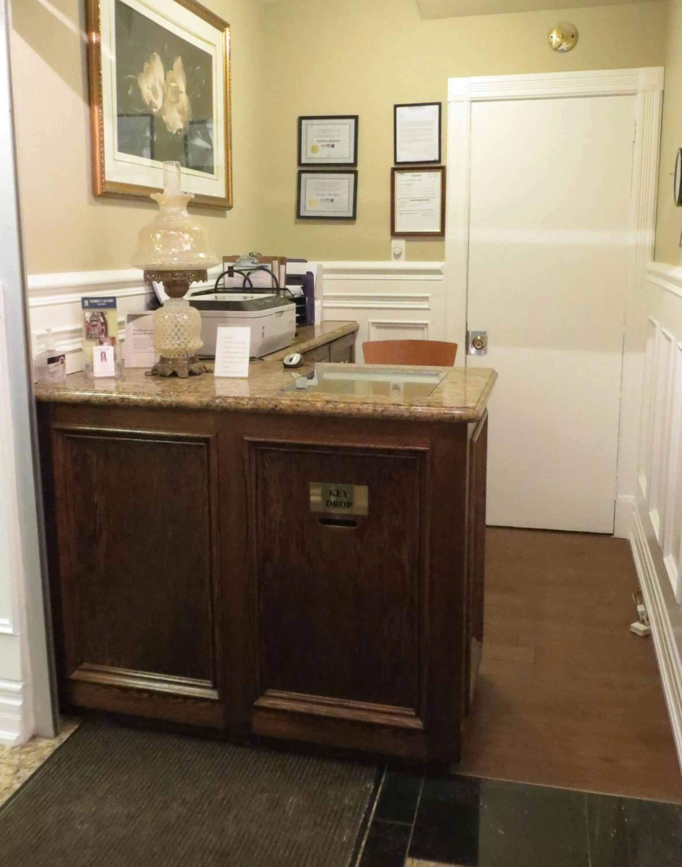 Lobby or reception in Victoria's Mansion Guest House