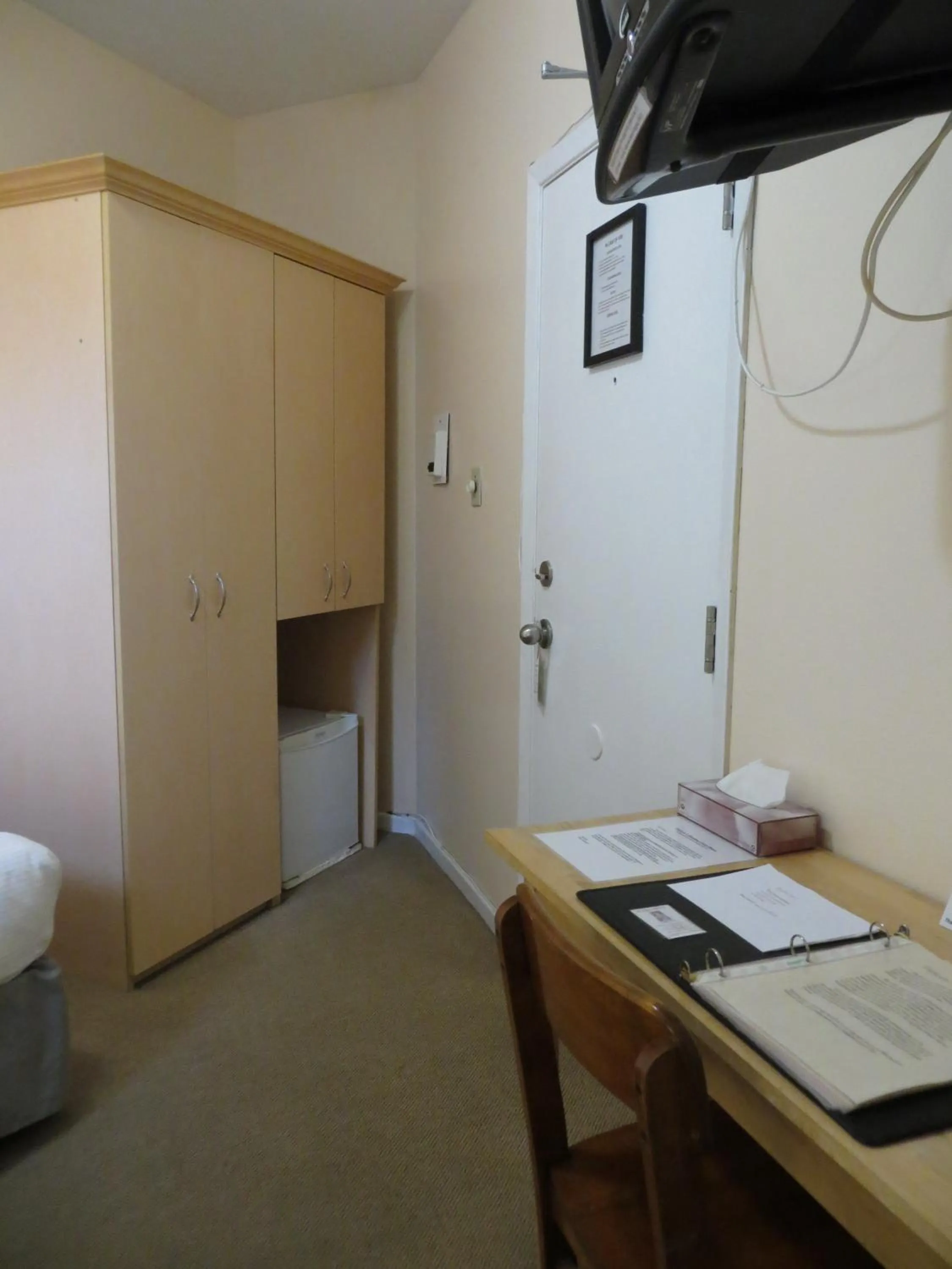 Decorative detail, Bed in Victoria's Mansion Guest House