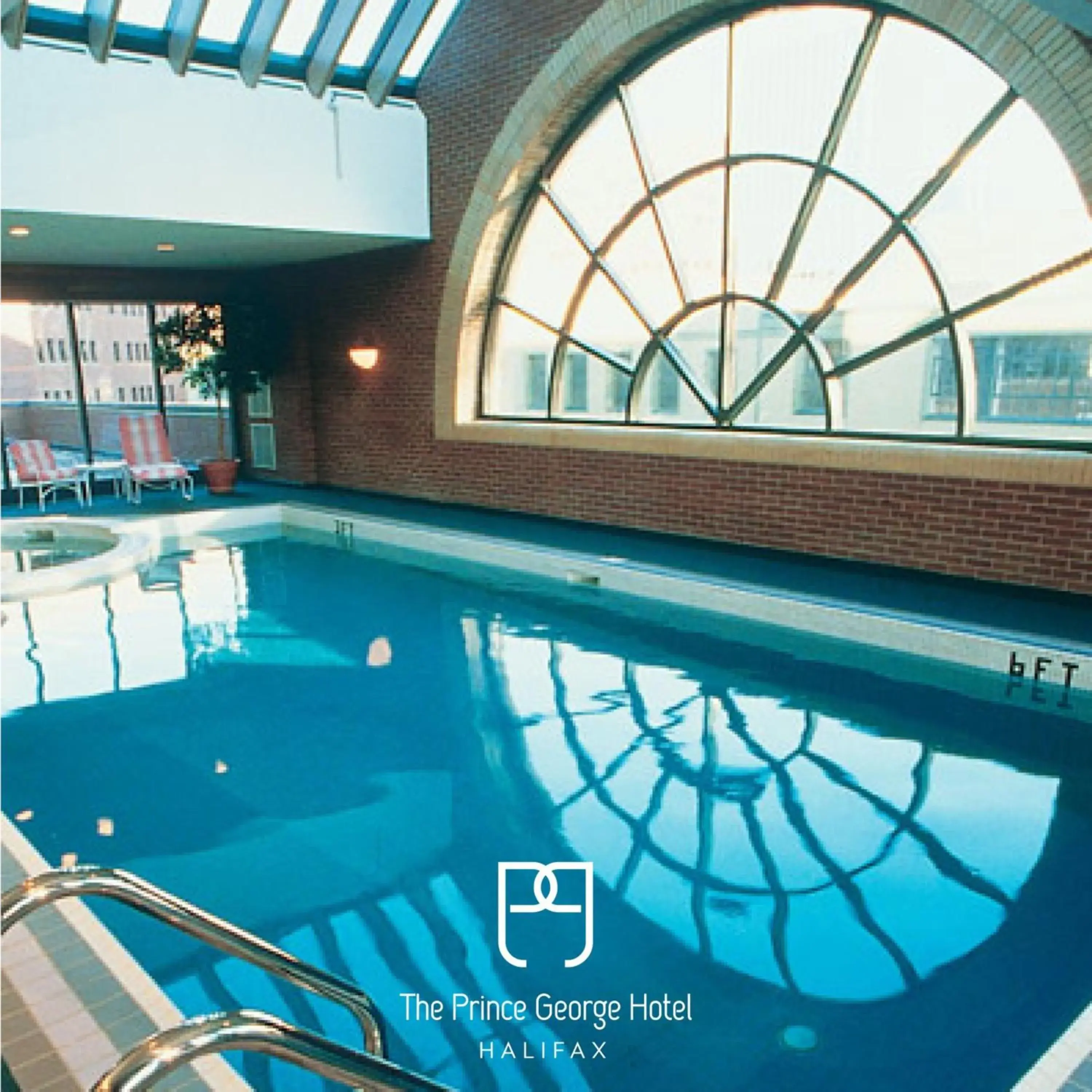 Pool view in The Prince George Hotel Pool view in The Prince George Hotel