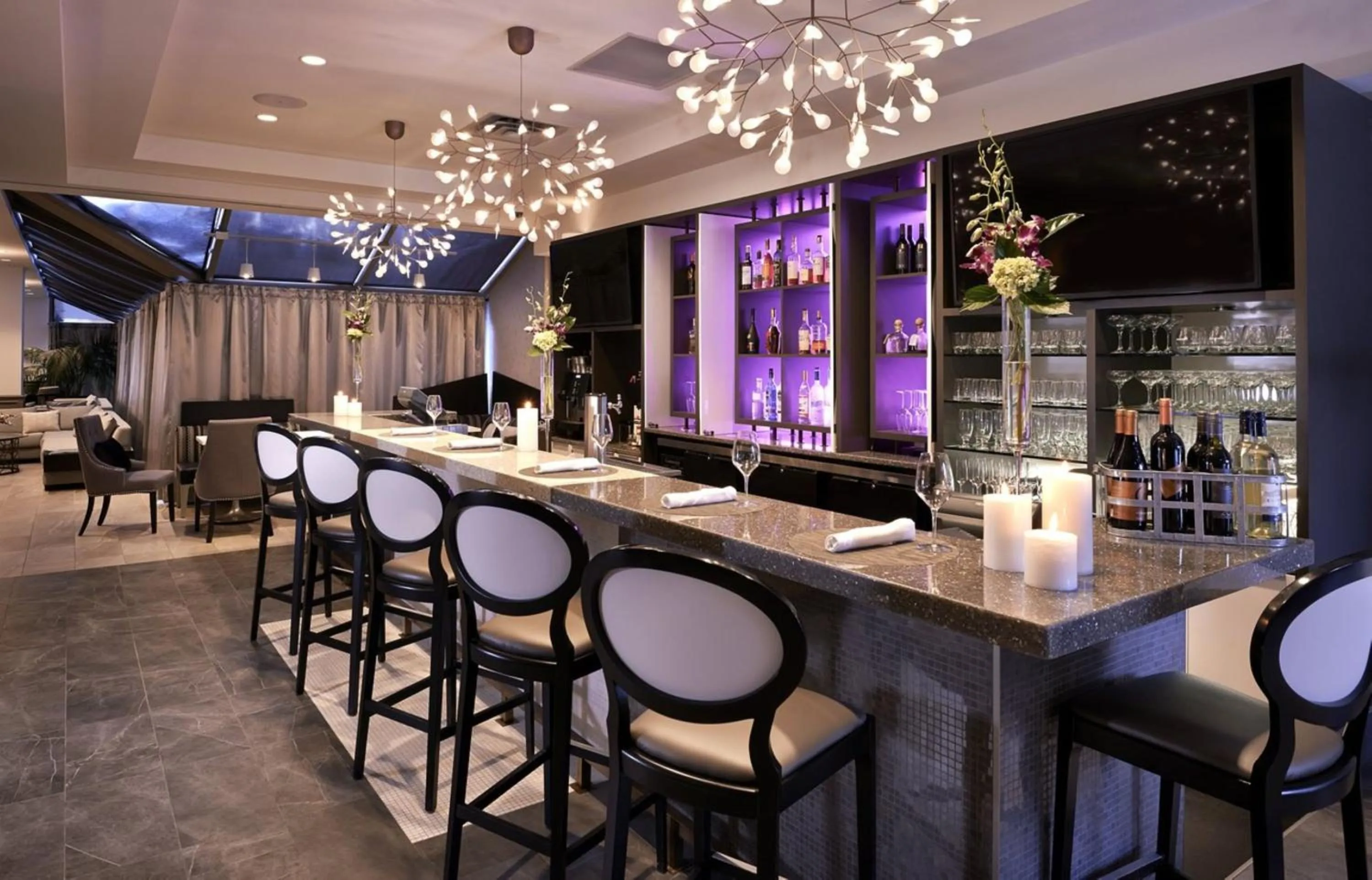 Lounge or bar in The Prince George Hotel