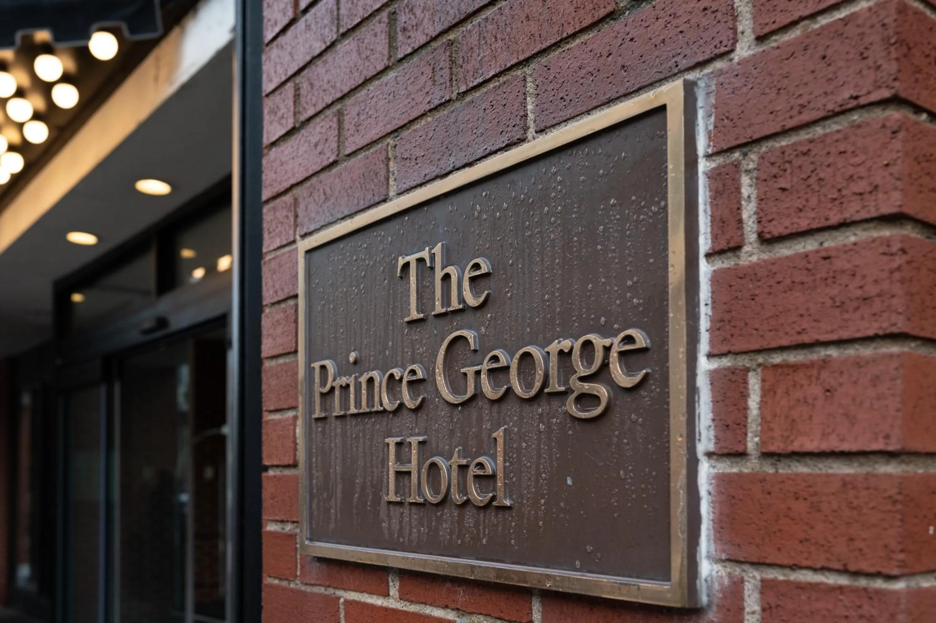 Property building in The Prince George Hotel