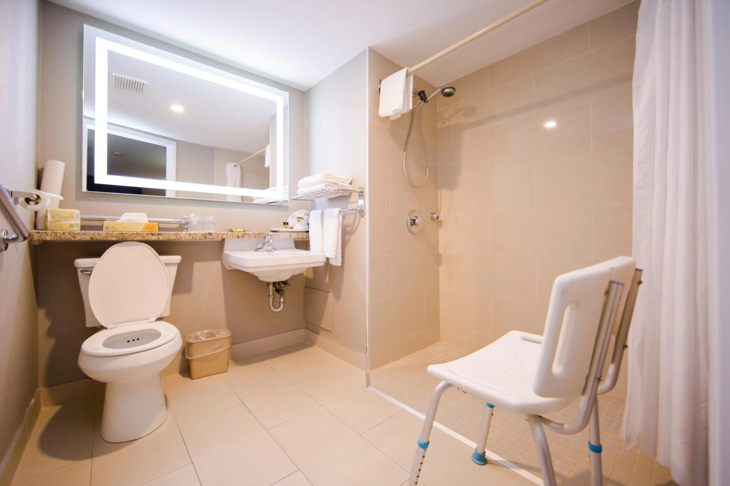 Shower in Best Western Plus Ottawa Kanata Hotel and Conference Centre