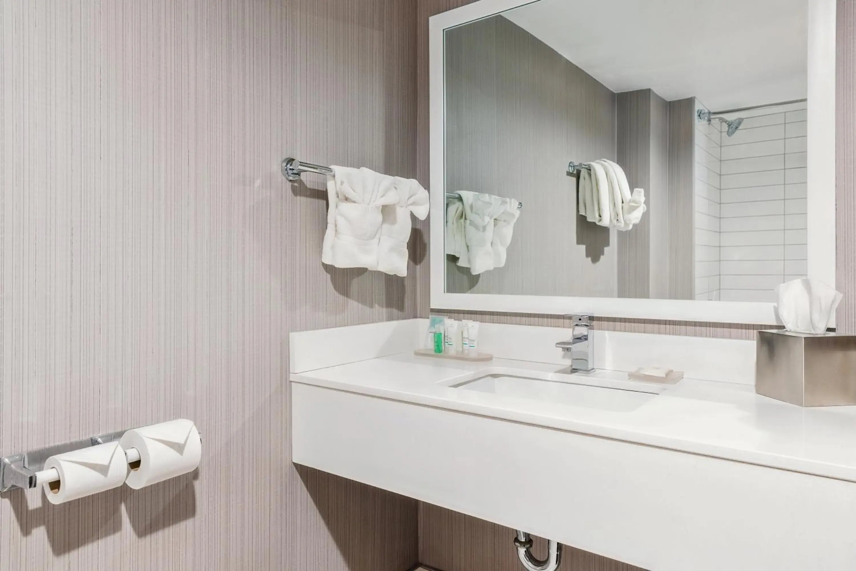 Bathroom in Radisson Hotel & Conference Centre Edmonton Bathroom in Radisson Hotel & Conference Centre Edmonton