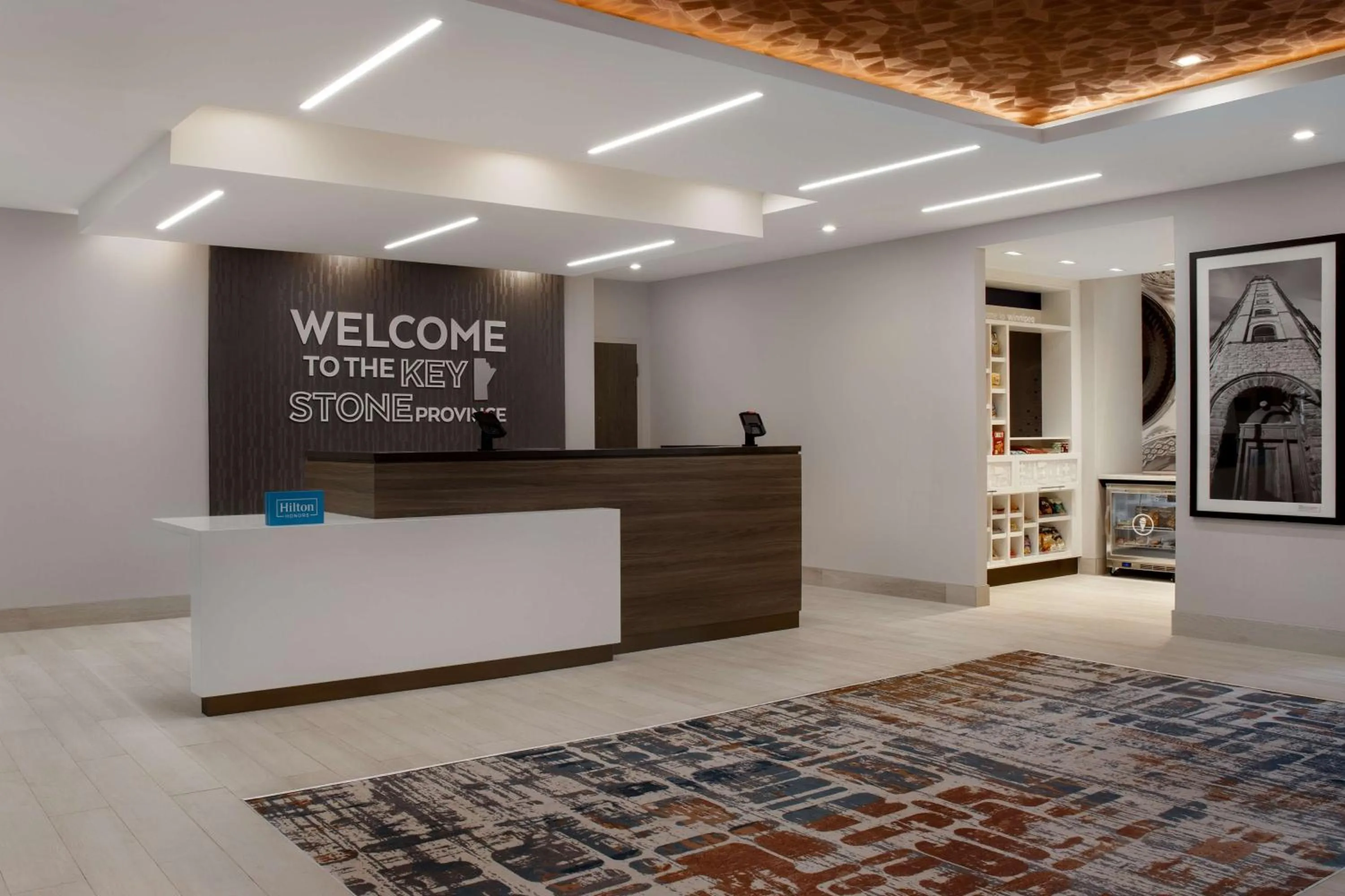 Lobby or reception in Hampton Inn By Hilton Winnipeg Downtown