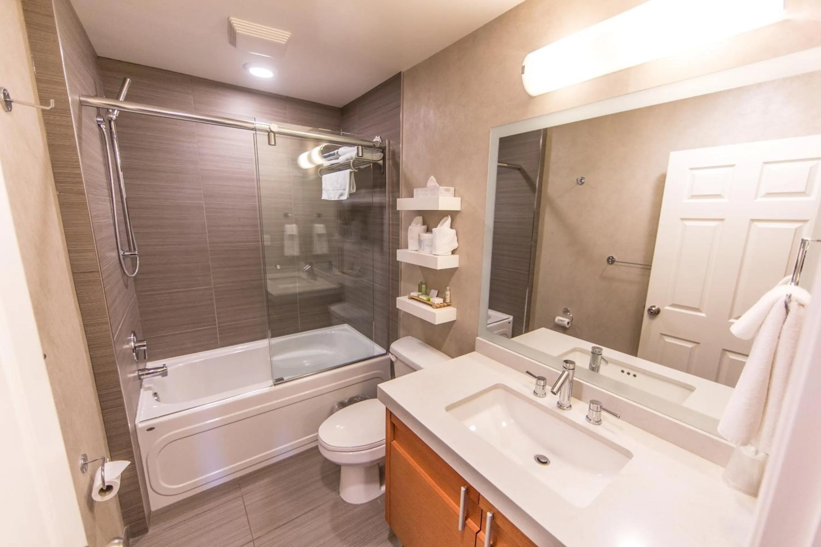 Toilet in Mount Robson Inn