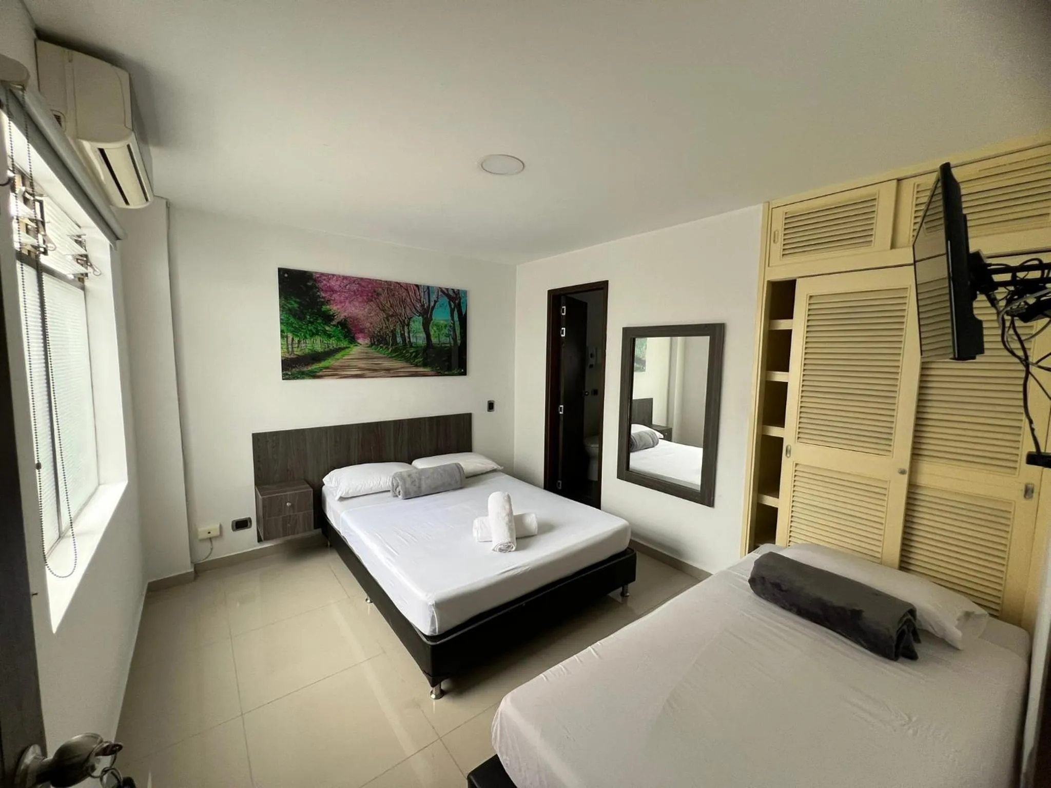 Photo of the whole room, Bed in Hotel Jardin de Laureles Jeps