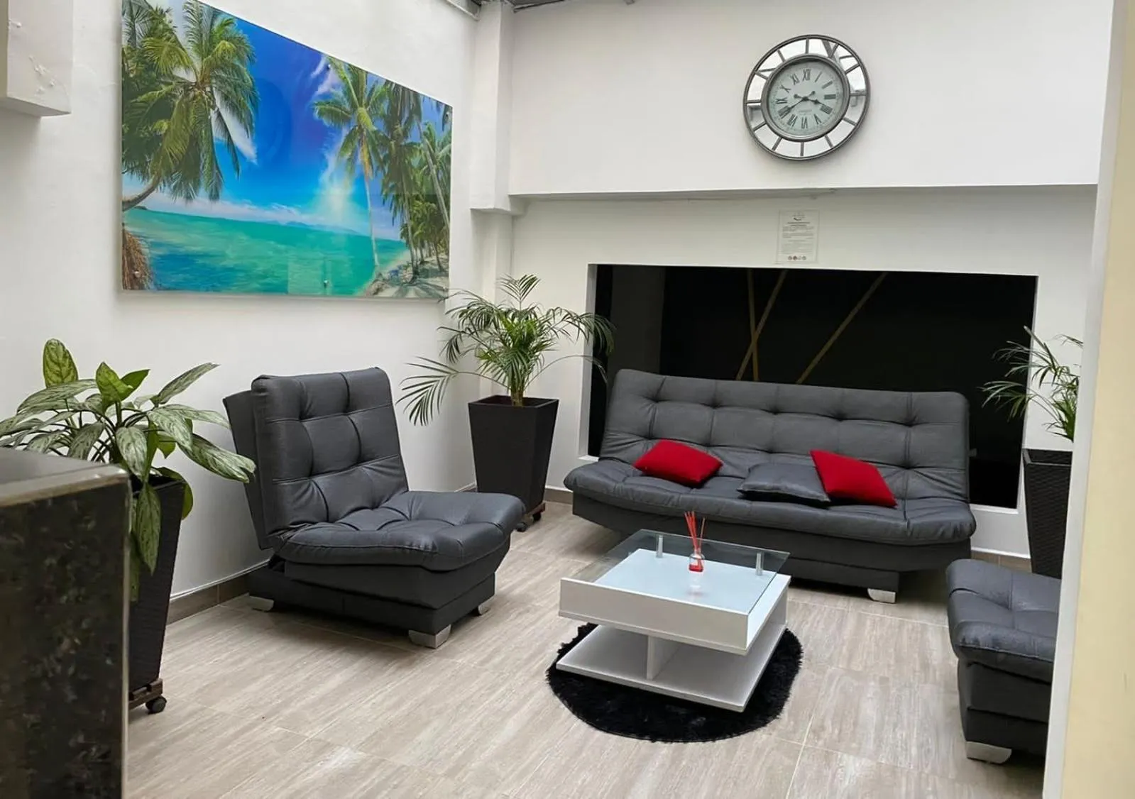 Living room in Hotel Jardin de Laureles Jeps