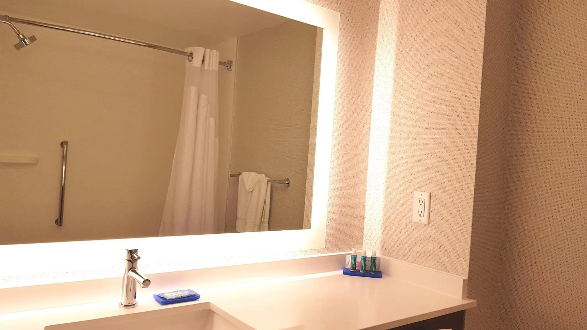 Bathroom in Holiday Inn Express and Suites Surrey by IHG