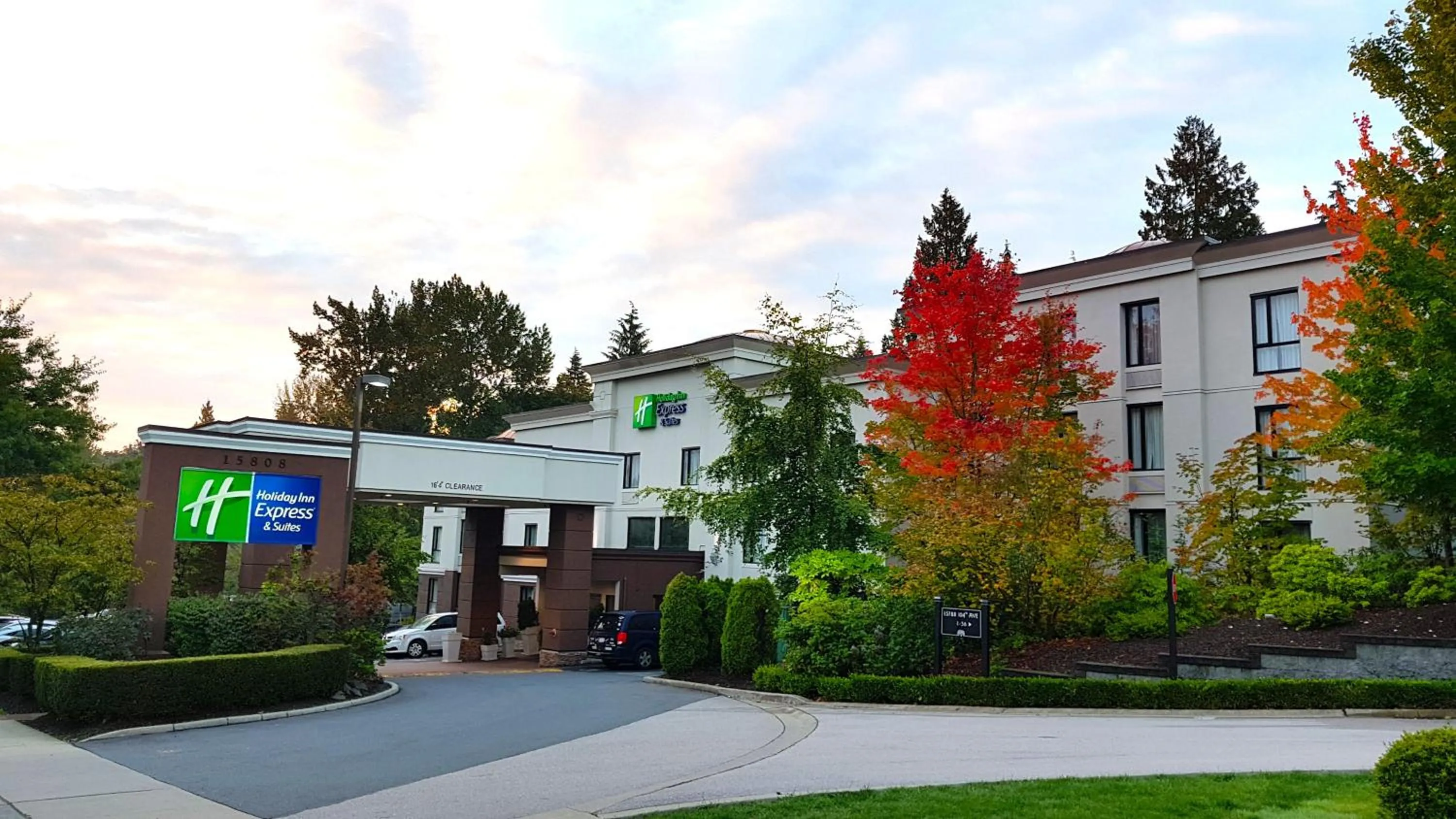 Property building in Holiday Inn Express and Suites Surrey by IHG