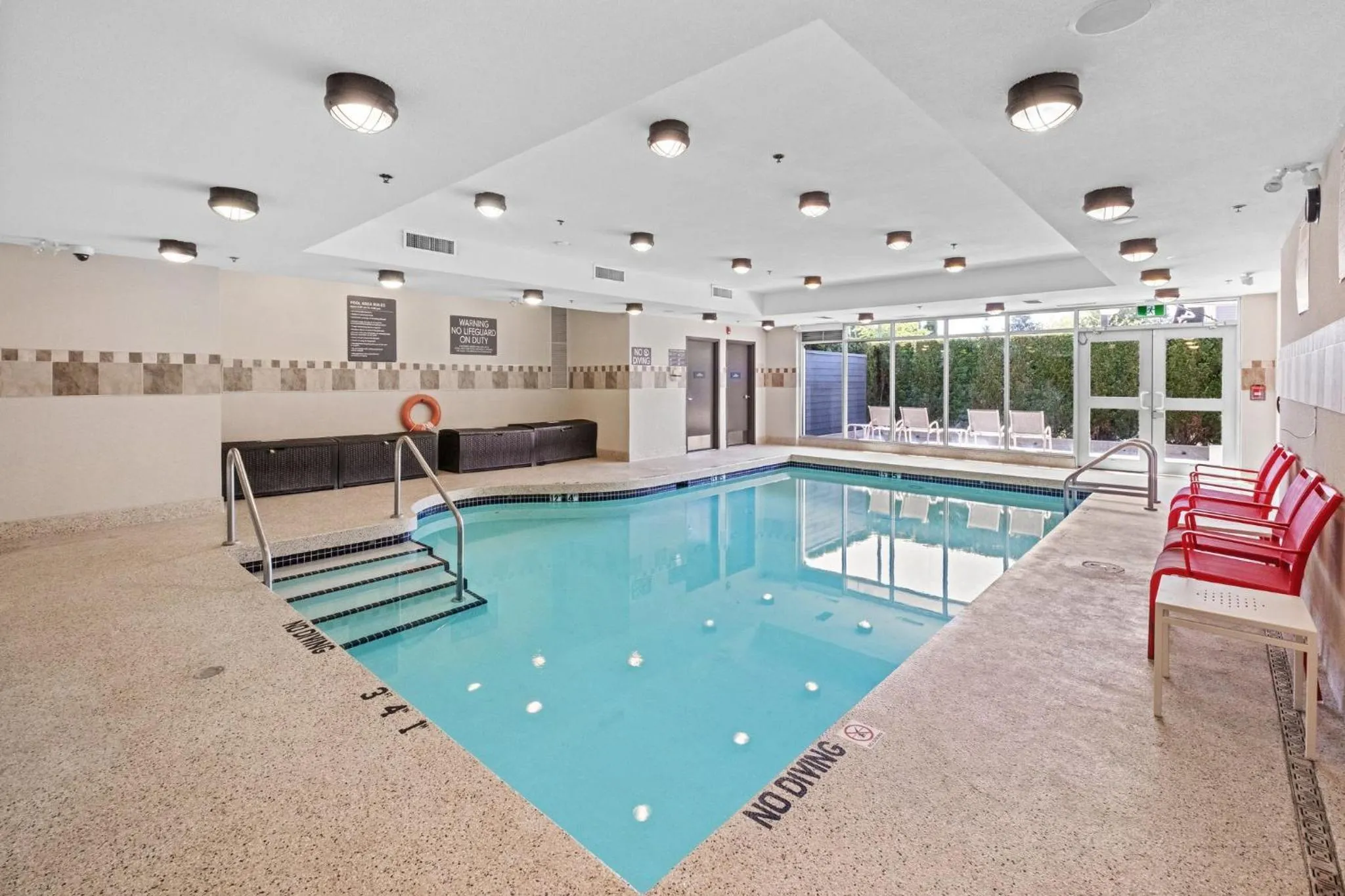 Swimming pool in Holiday Inn Hotel & Suites Surrey East - Cloverdale by IHG
