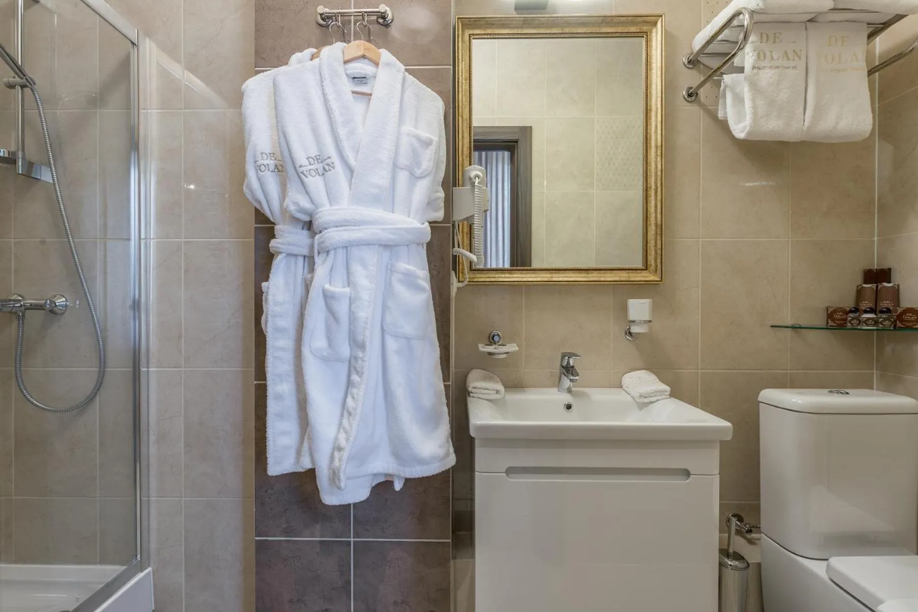 Decorative detail in De Volan Boutique Hotel