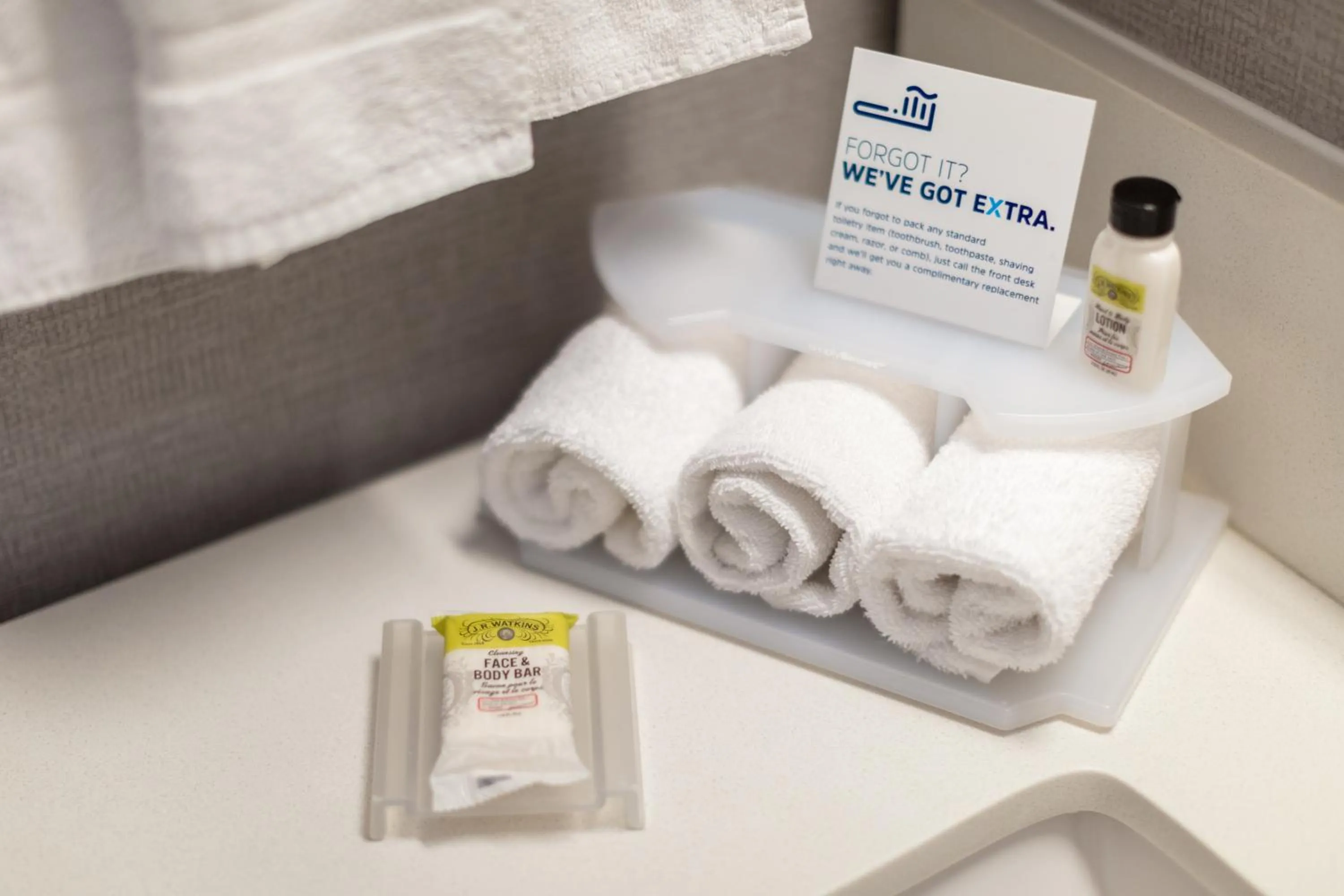 towels in Holiday Inn Express & Suites Riverport Richmond by IHG