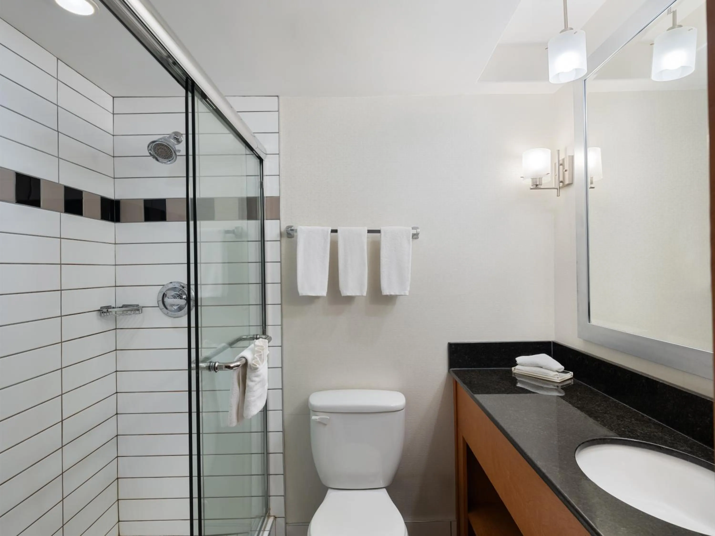 Shower in Holiday Inn Calgary Airport by IHG