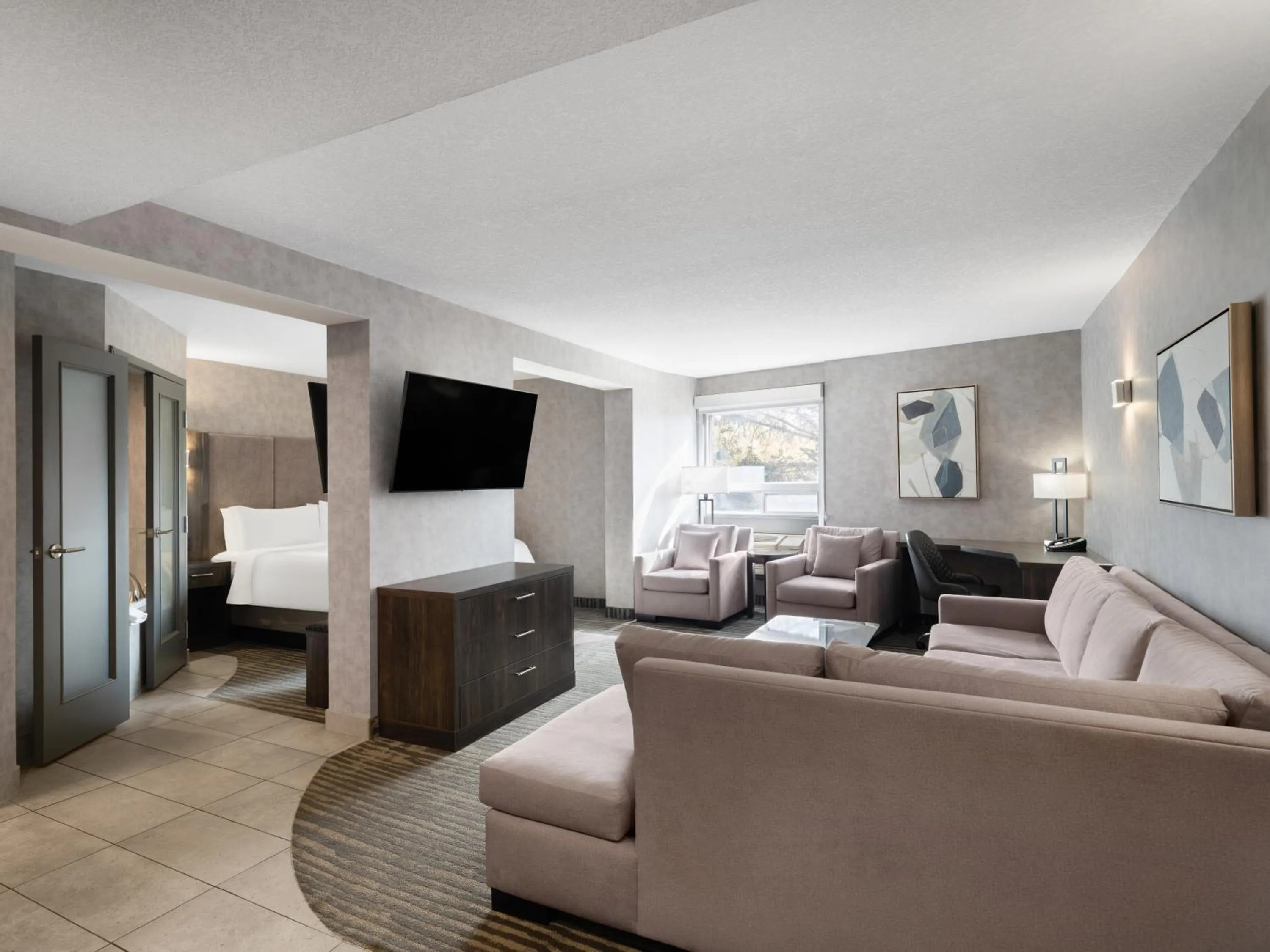Living room in Holiday Inn Calgary Airport by IHG