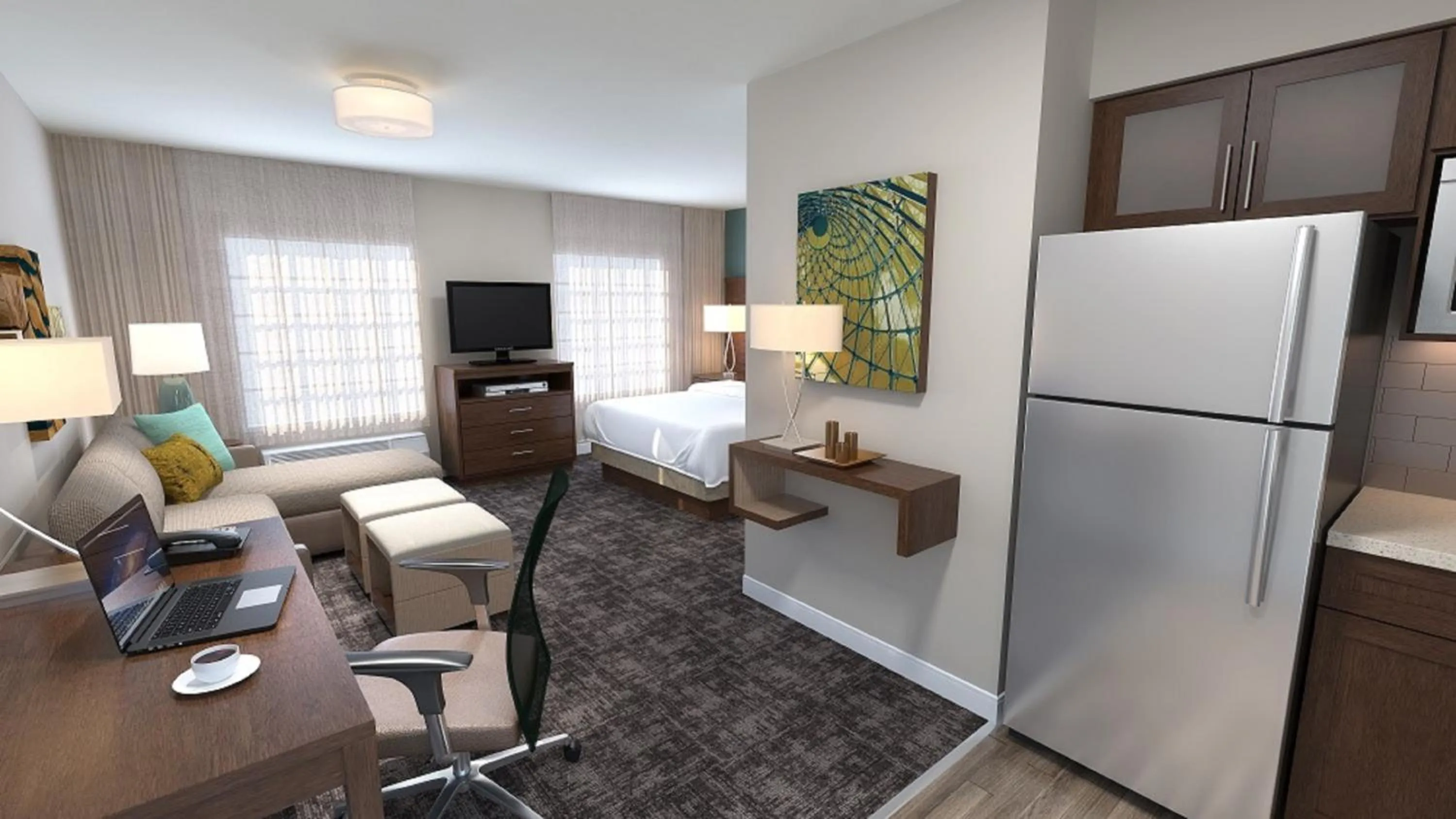 Kitchen or kitchenette in Staybridge Suites - Calgary Airport by IHG