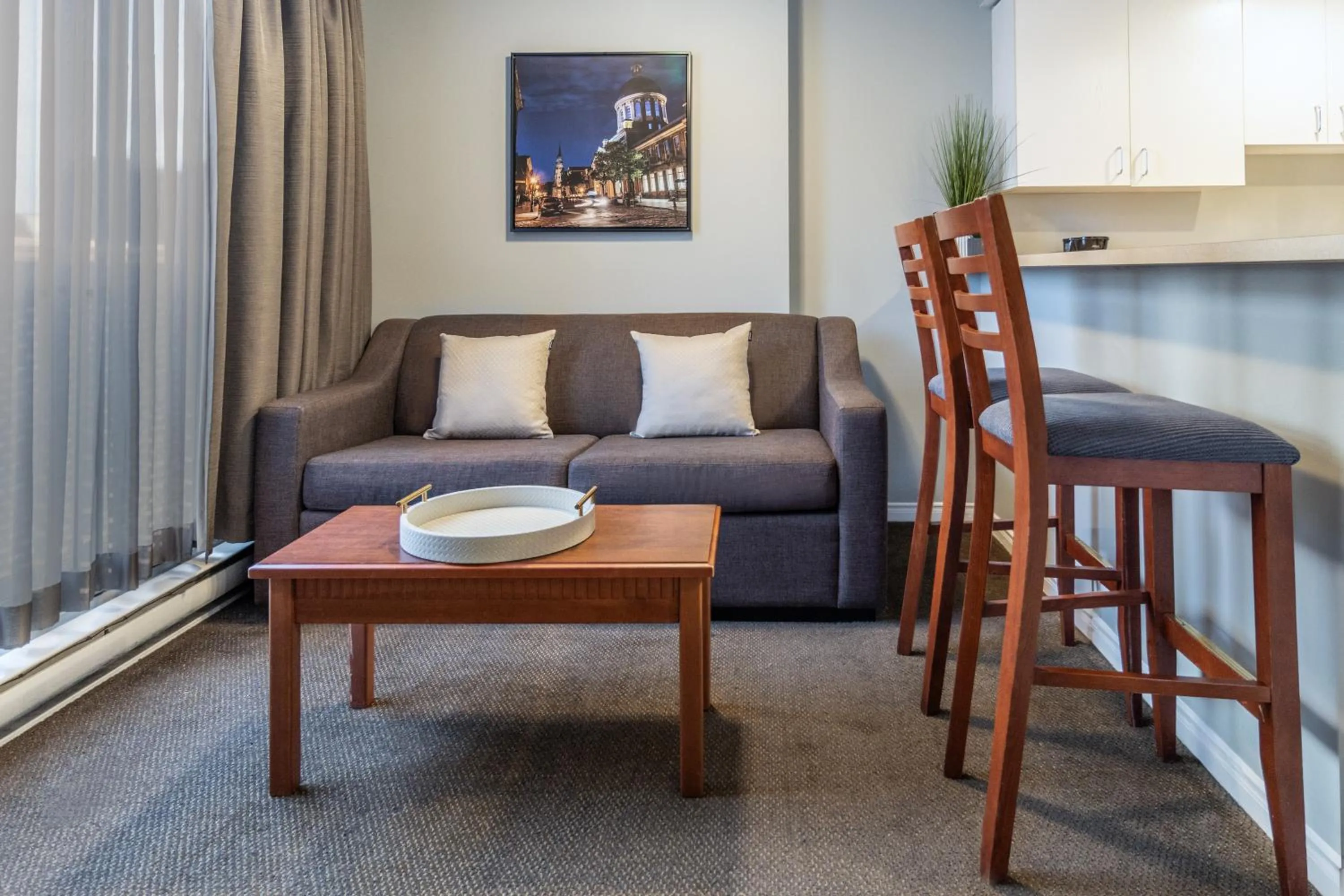 Living room in Hôtel Saint-Laurent Montréal