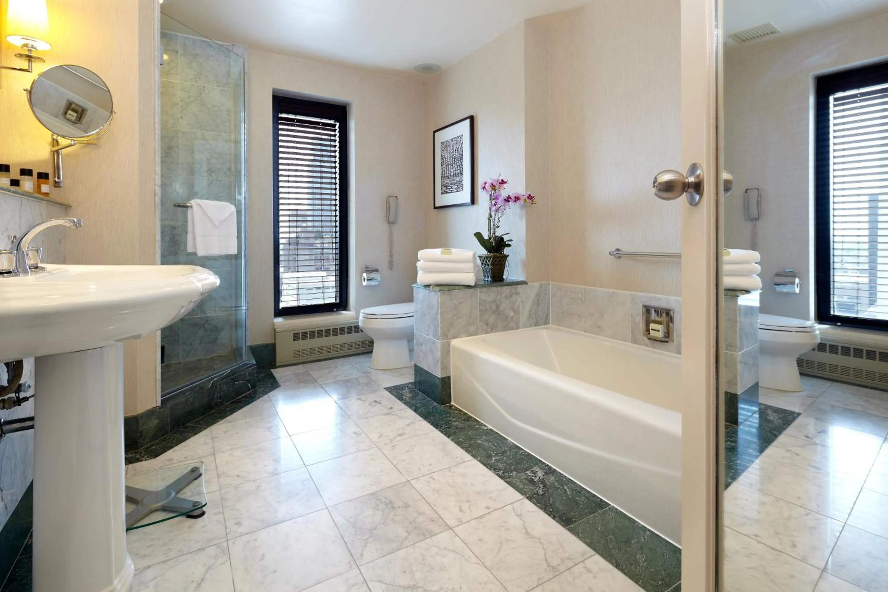 Bathroom in InterContinental Montreal by IHG