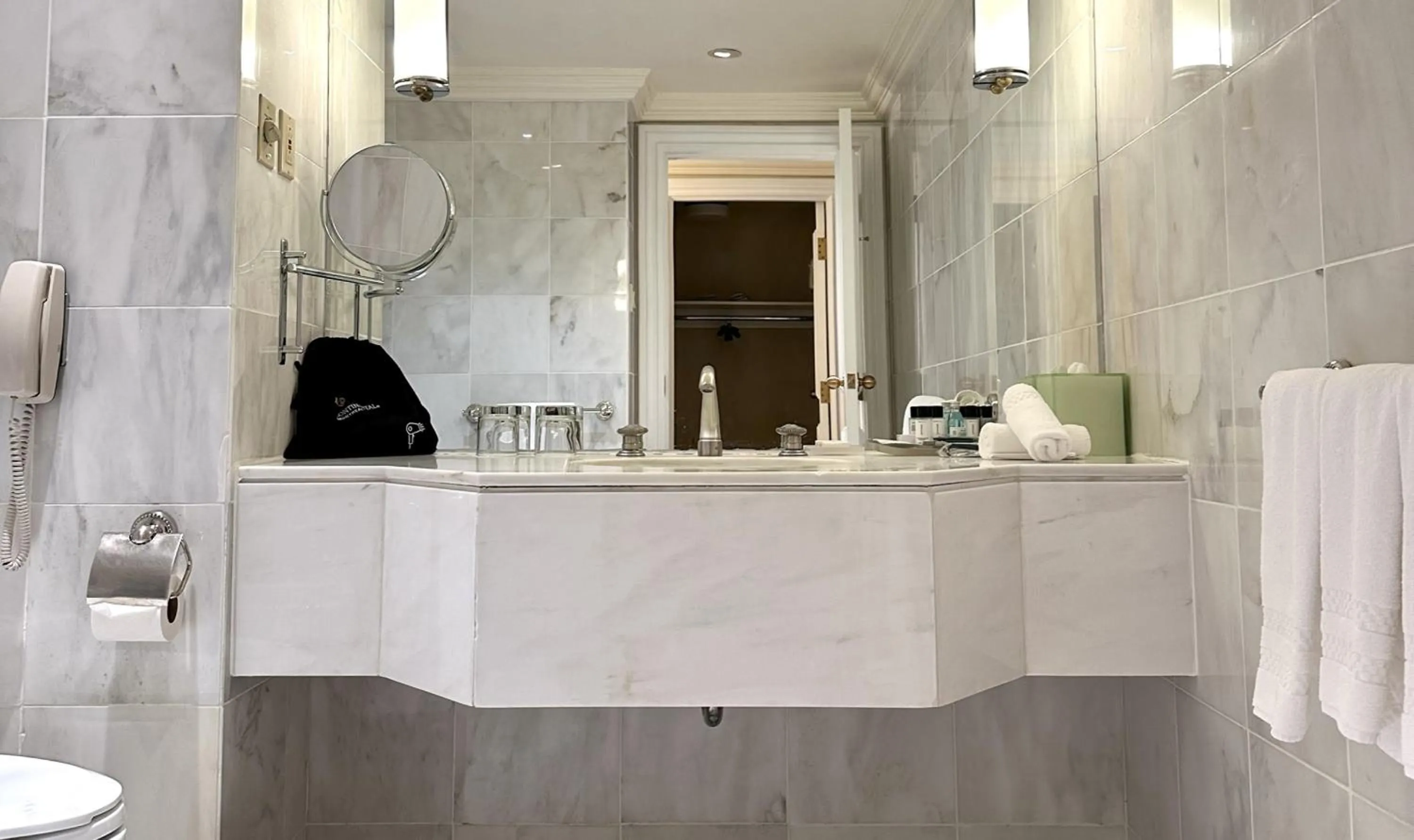 Bathroom in InterContinental Montreal by IHG