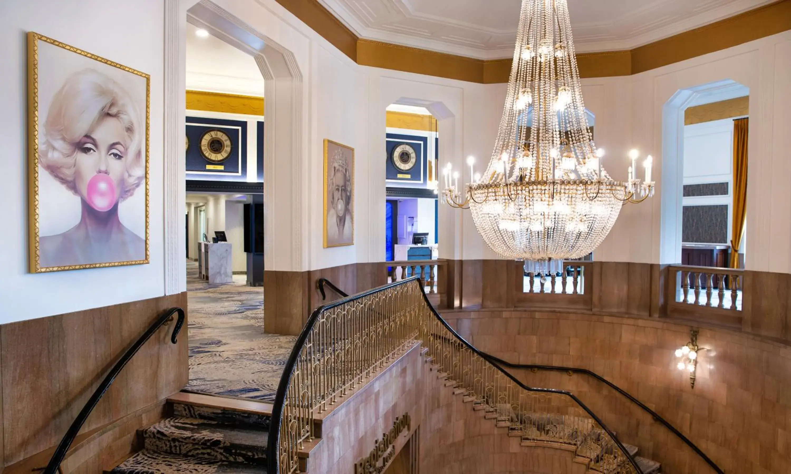 Lobby or reception in Crowne Plaza Hotel-Niagara Falls/Falls View, an IHG Hotel Lobby or reception in Crowne Plaza Hotel-Niagara Falls/Falls View, an IHG Hotel