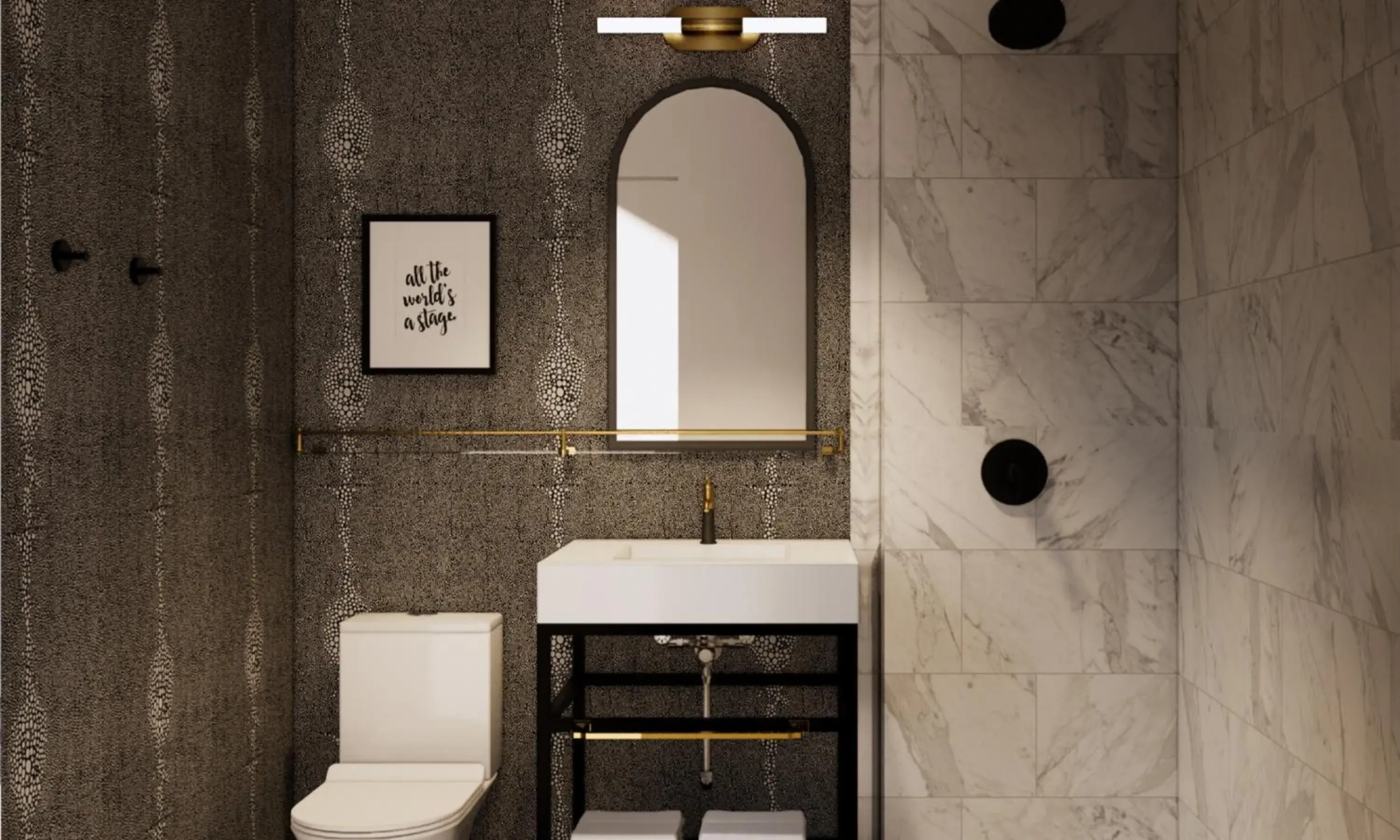 Bathroom in Crowne Plaza Hotel-Niagara Falls/Falls View, an IHG Hotel Bathroom in Crowne Plaza Hotel-Niagara Falls/Falls View, an IHG Hotel