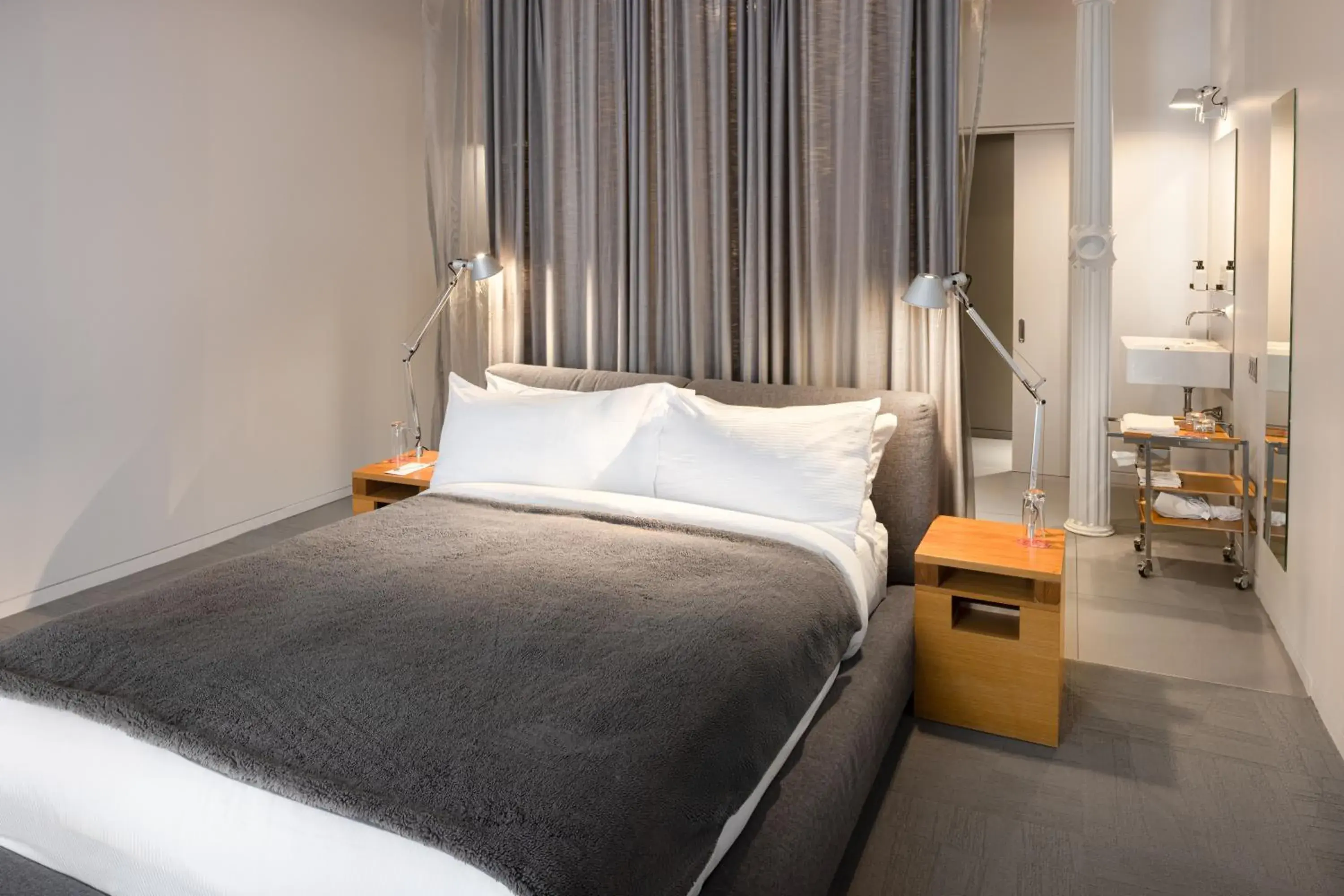 Bed in Hotel Gault Bed in Hotel Gault