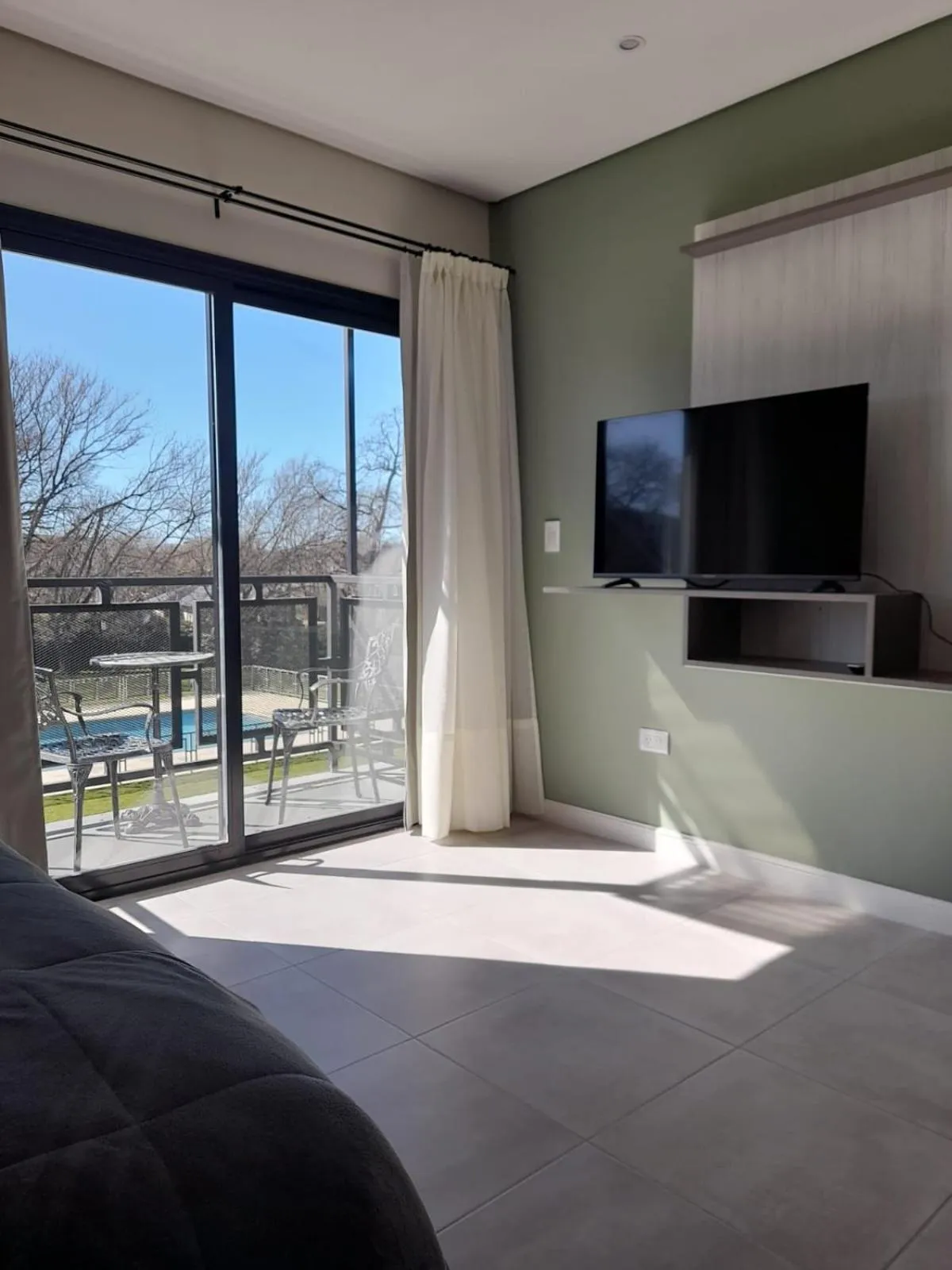 TV and multimedia, Bed in Los Robles Apart Hotel