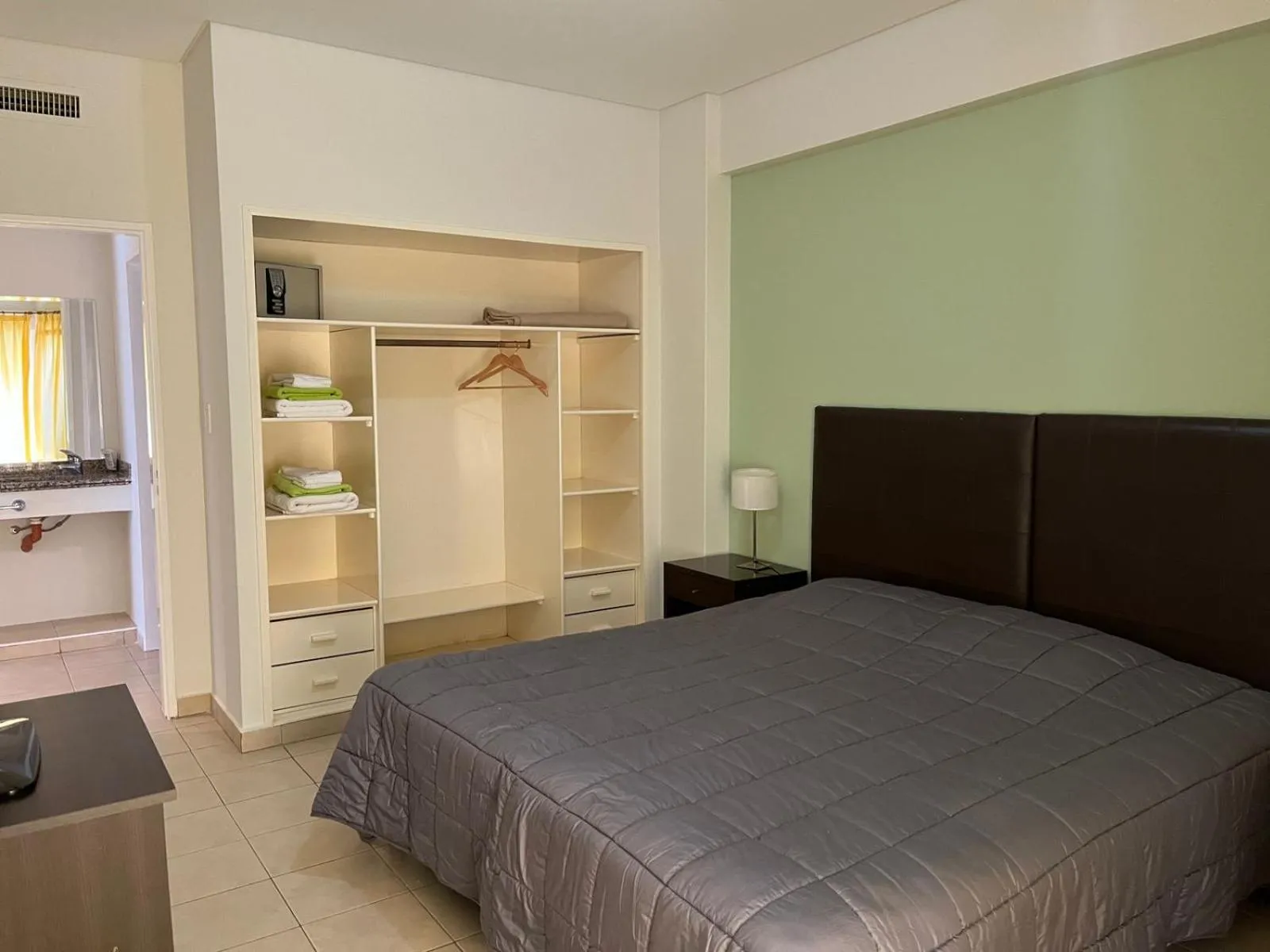 Bed in Los Robles Apart Hotel