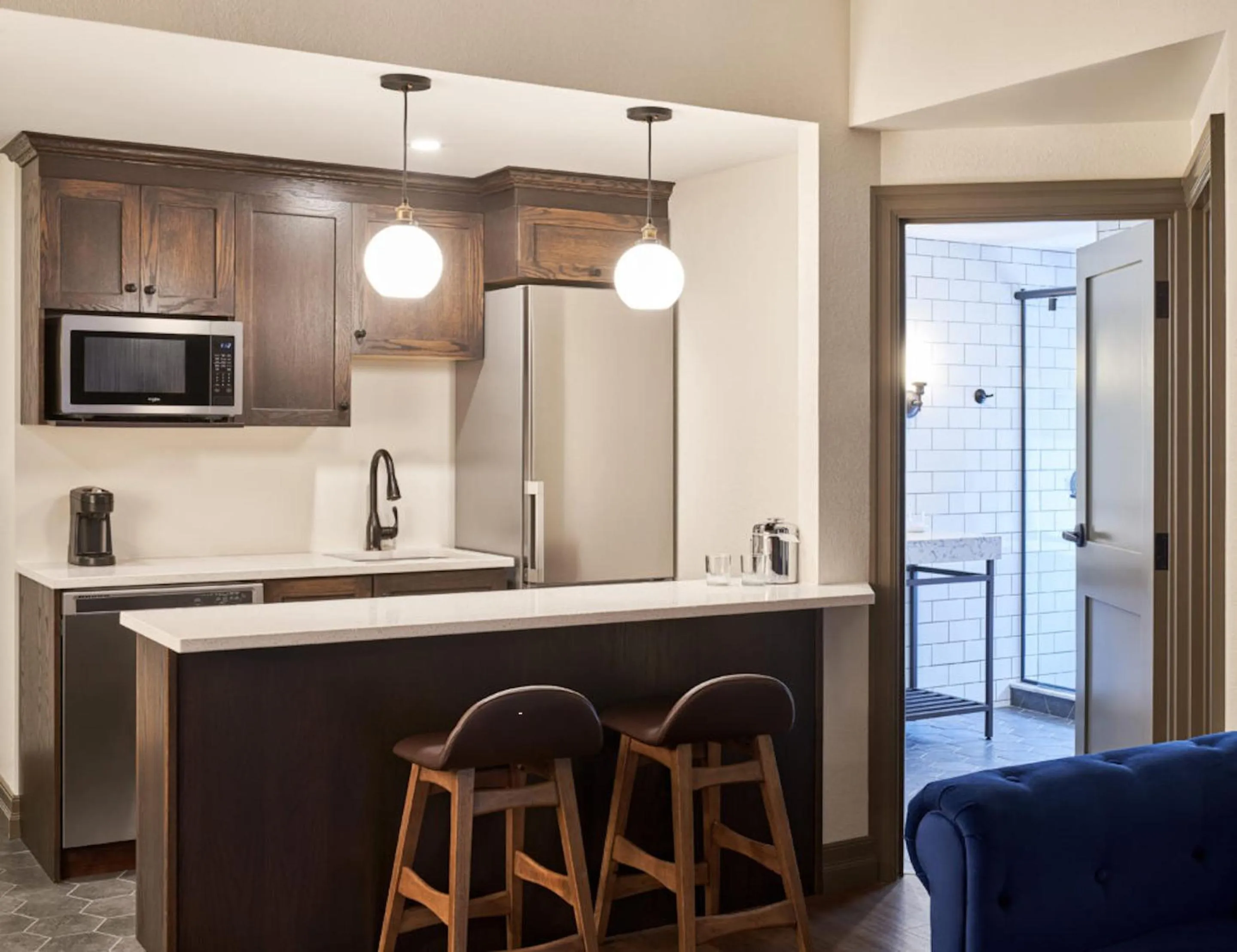 Kitchen or kitchenette in The Metcalfe by Gray Collection